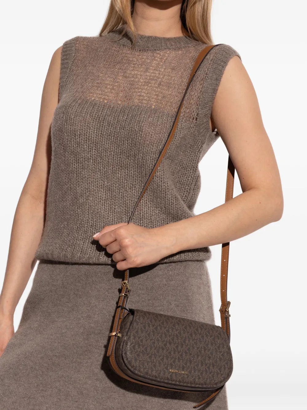 Lydia monogram shoulder bag