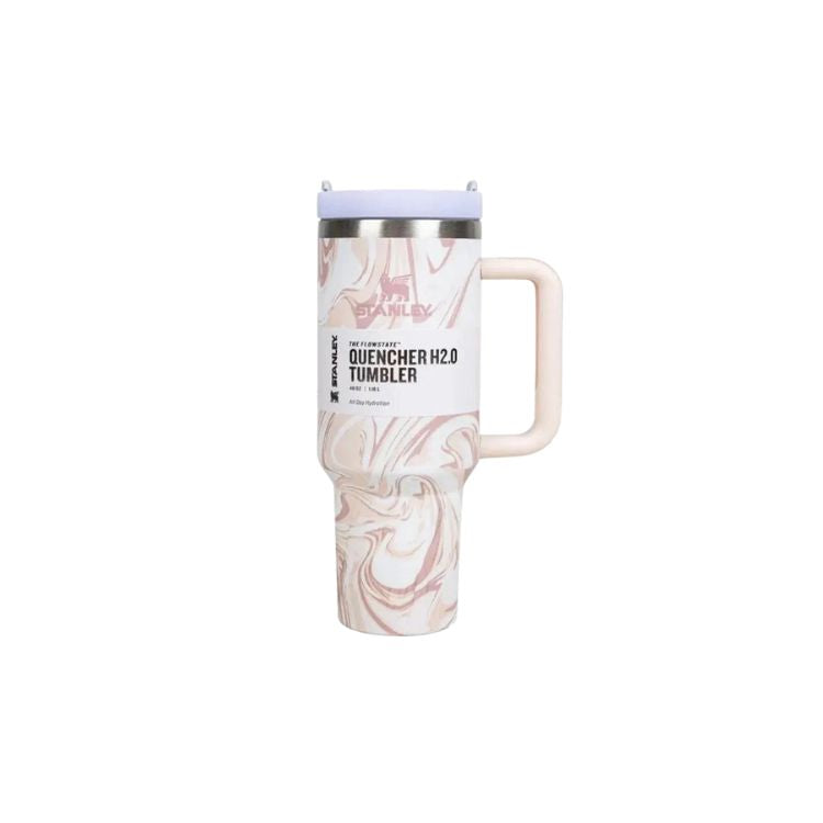 Stanley Swirl Quencher H2.0 1.18L (Rose Quartz Swirl)