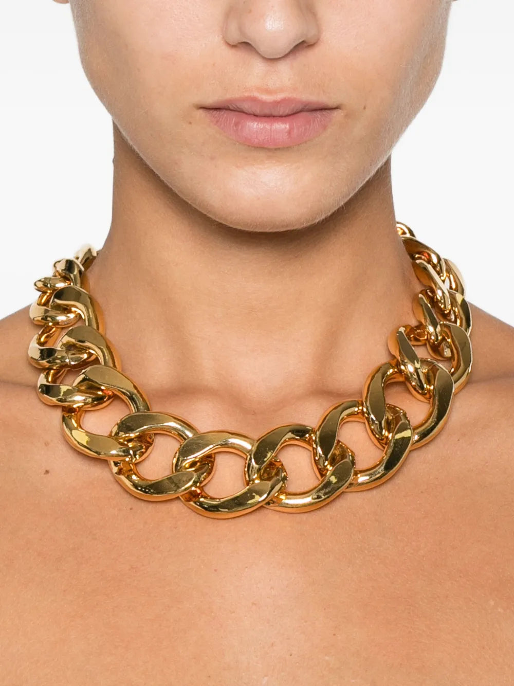 logo-engraved necklace