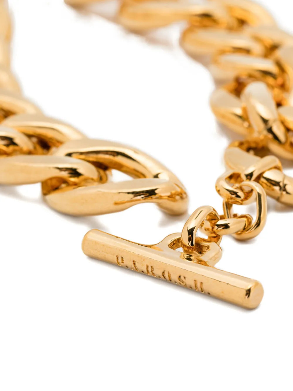 logo-engraved necklace