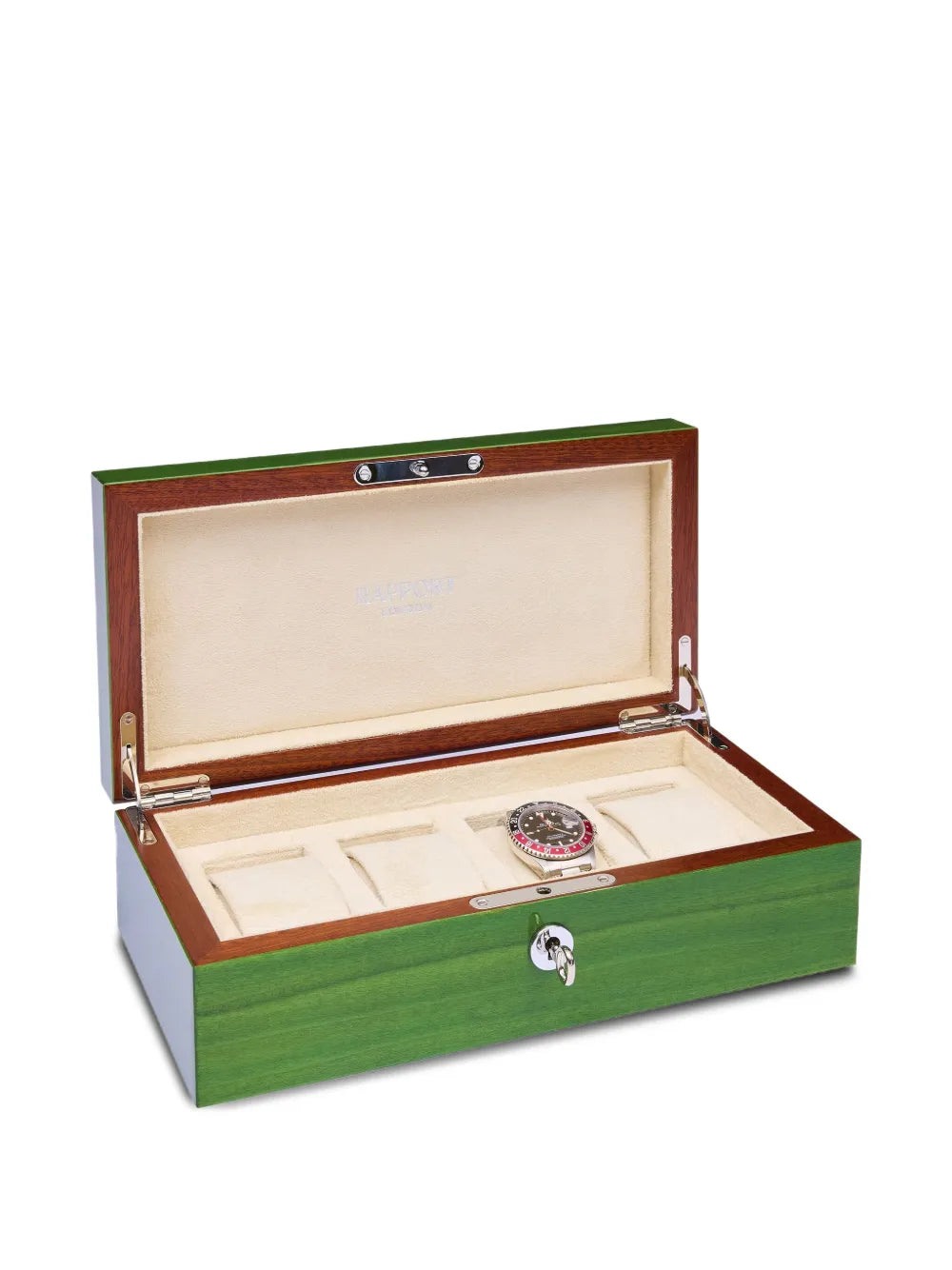 Heritage four-watch wood box