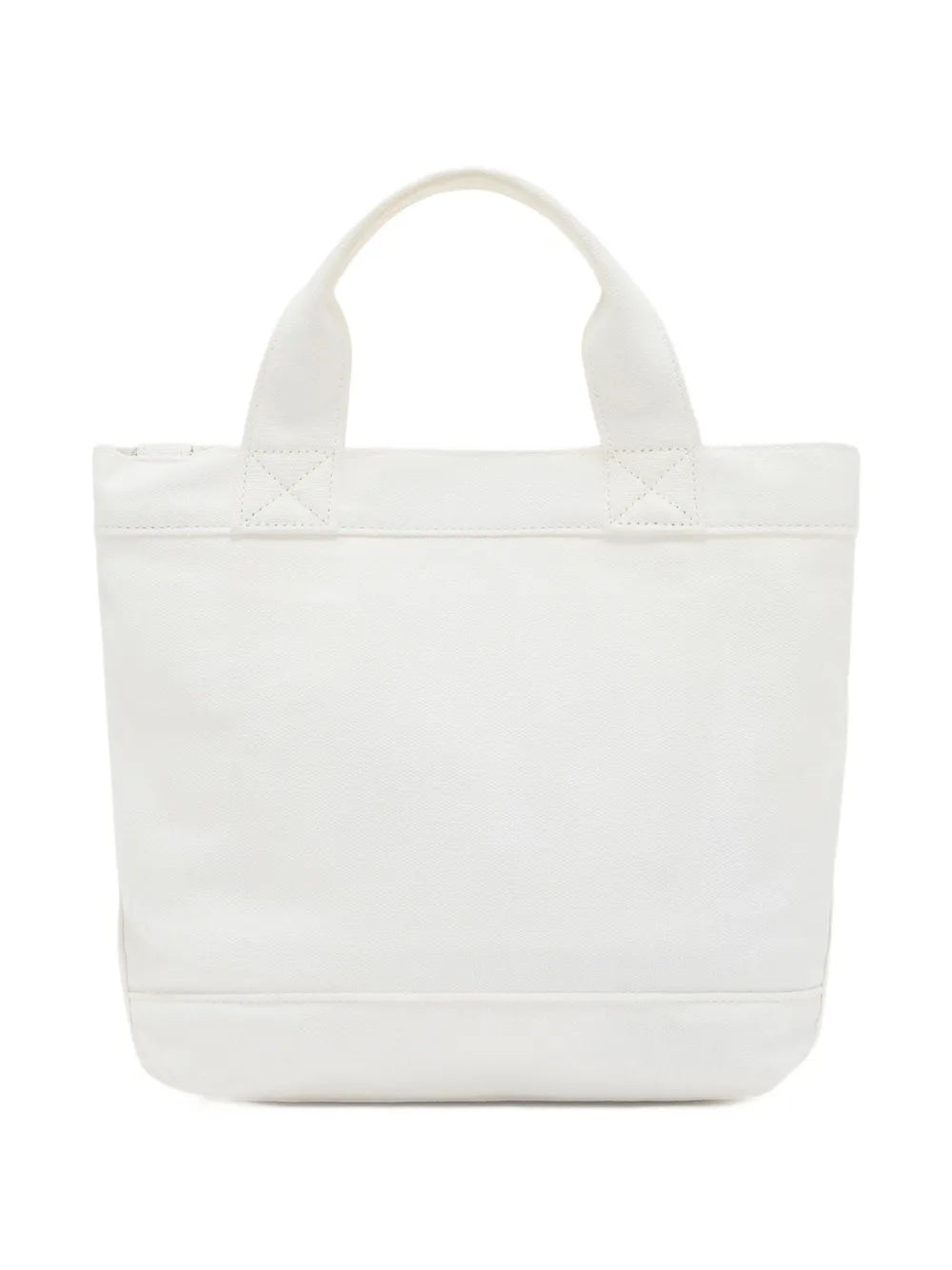logo embroidered tote bag