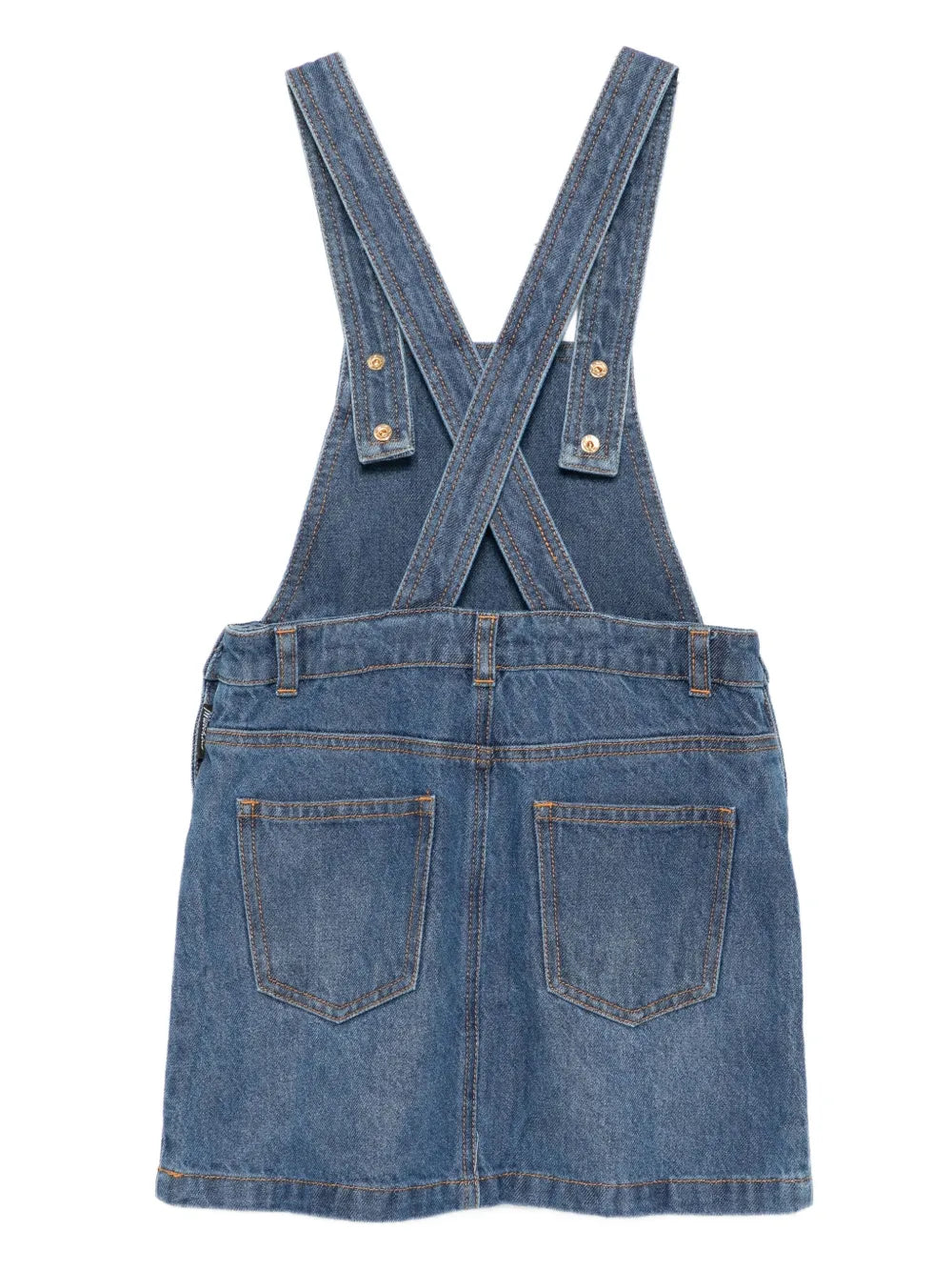 teddy-embroidered dress