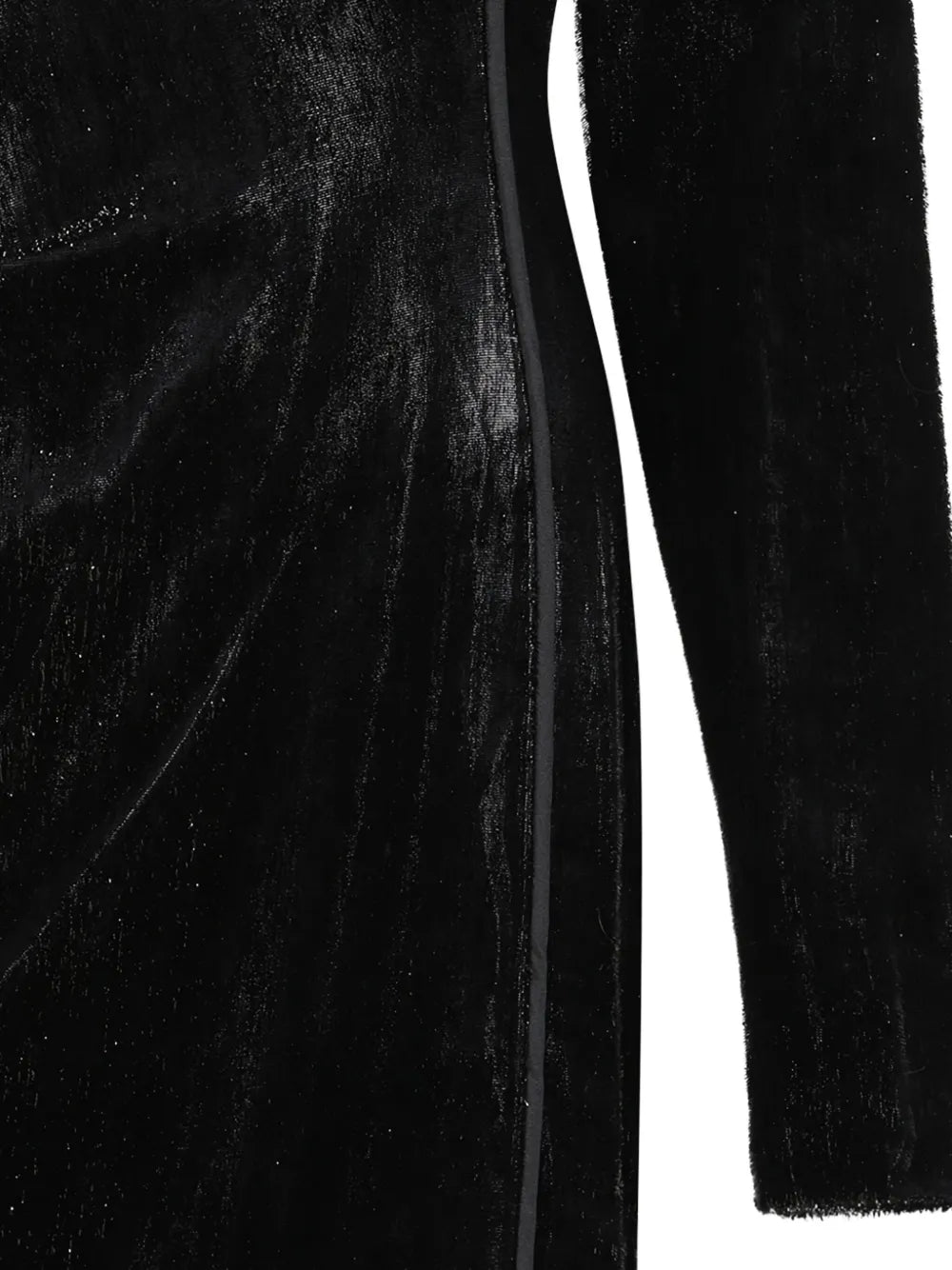knot-detail midi dress