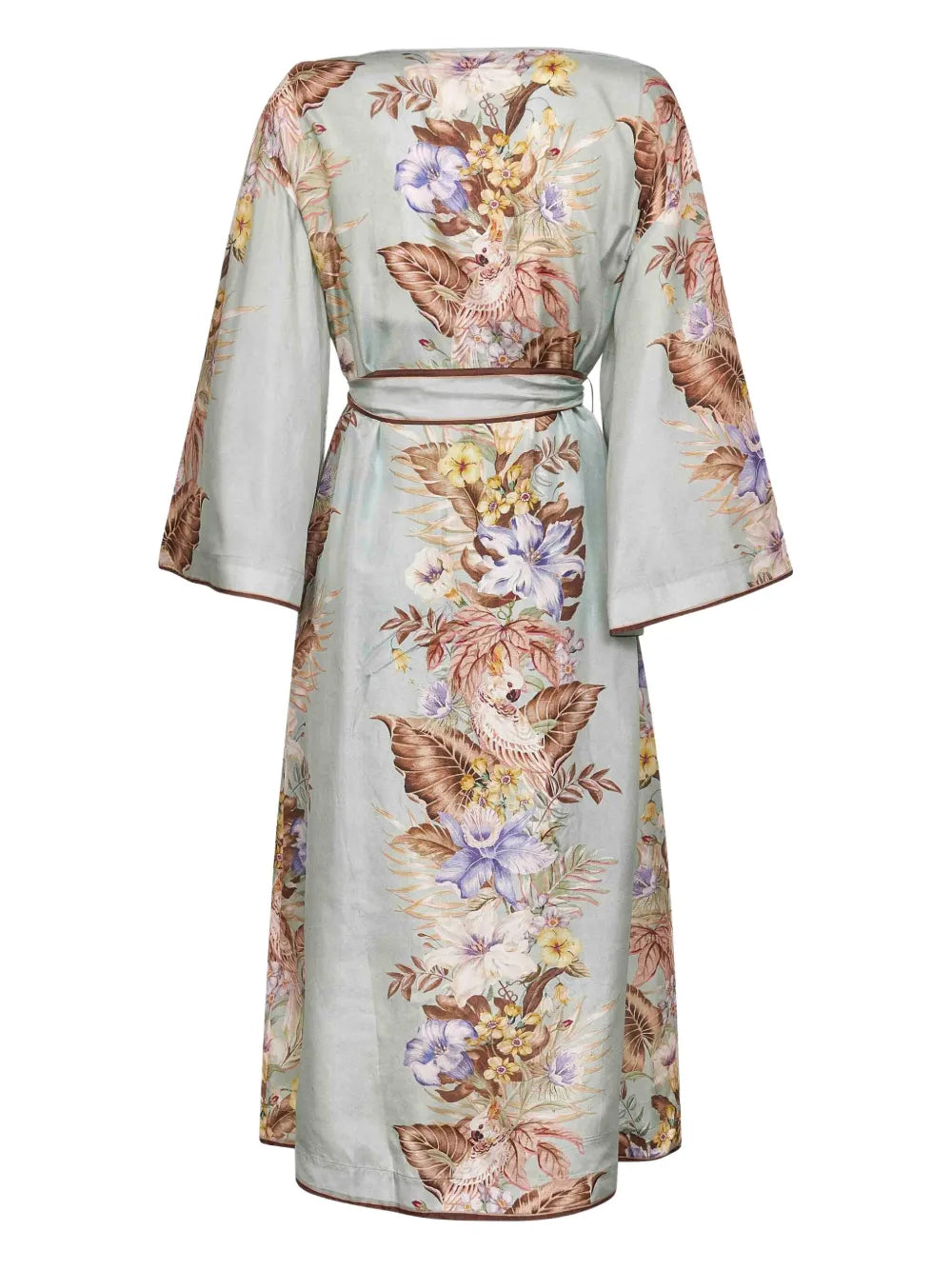 Coco floral-print midi dress