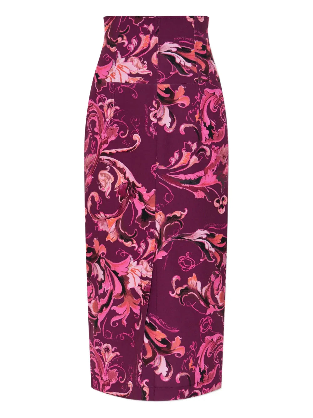 Floral Print Midi Skirt