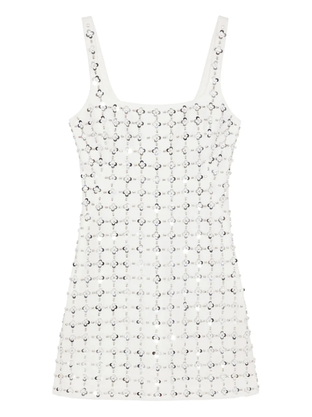 Ziva floral-embellished mini dress