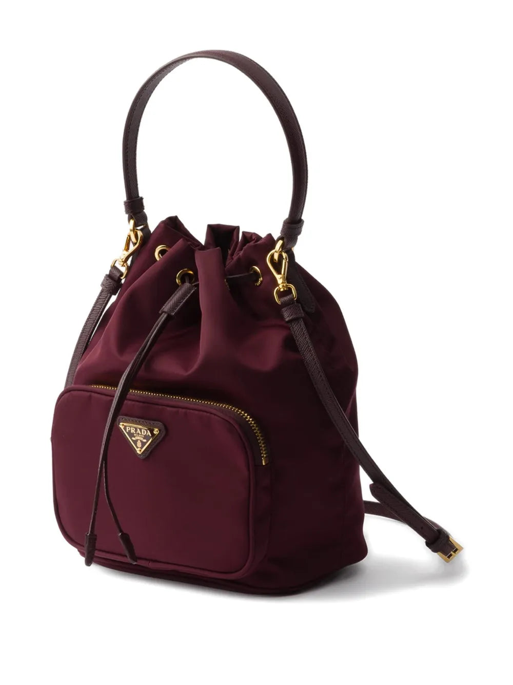 Duet bucket bag