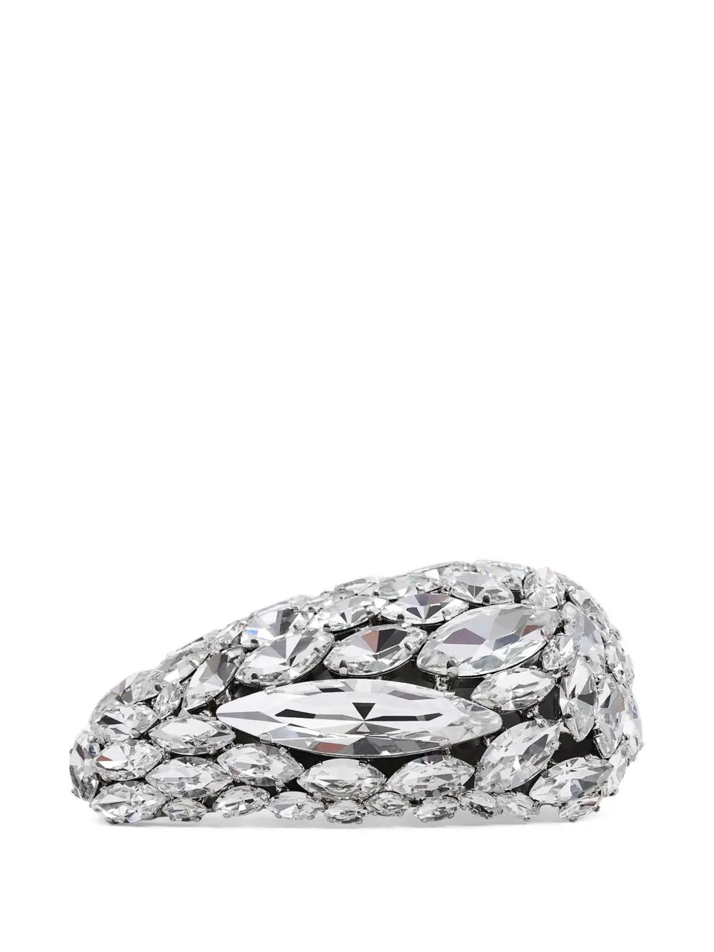 crystal-embellished triangle hairclip