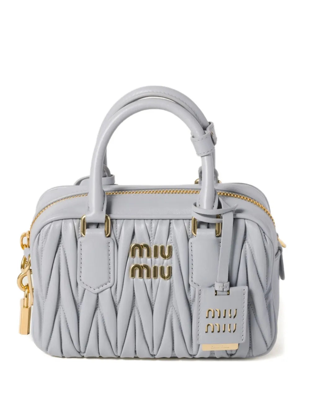 Arcadie matelassé leather bag