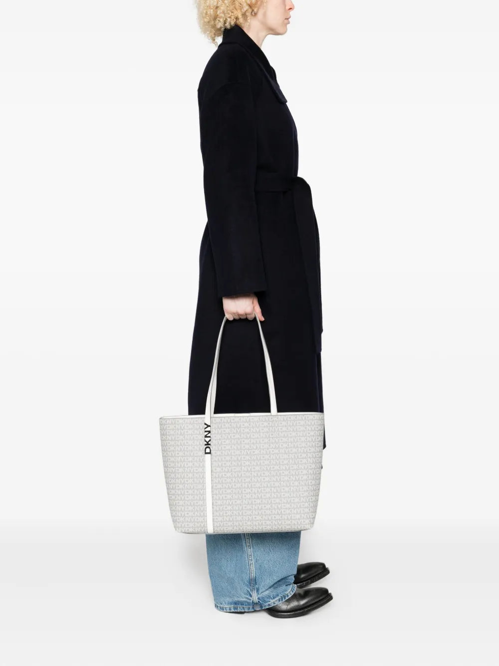 logo-plaque tote bag