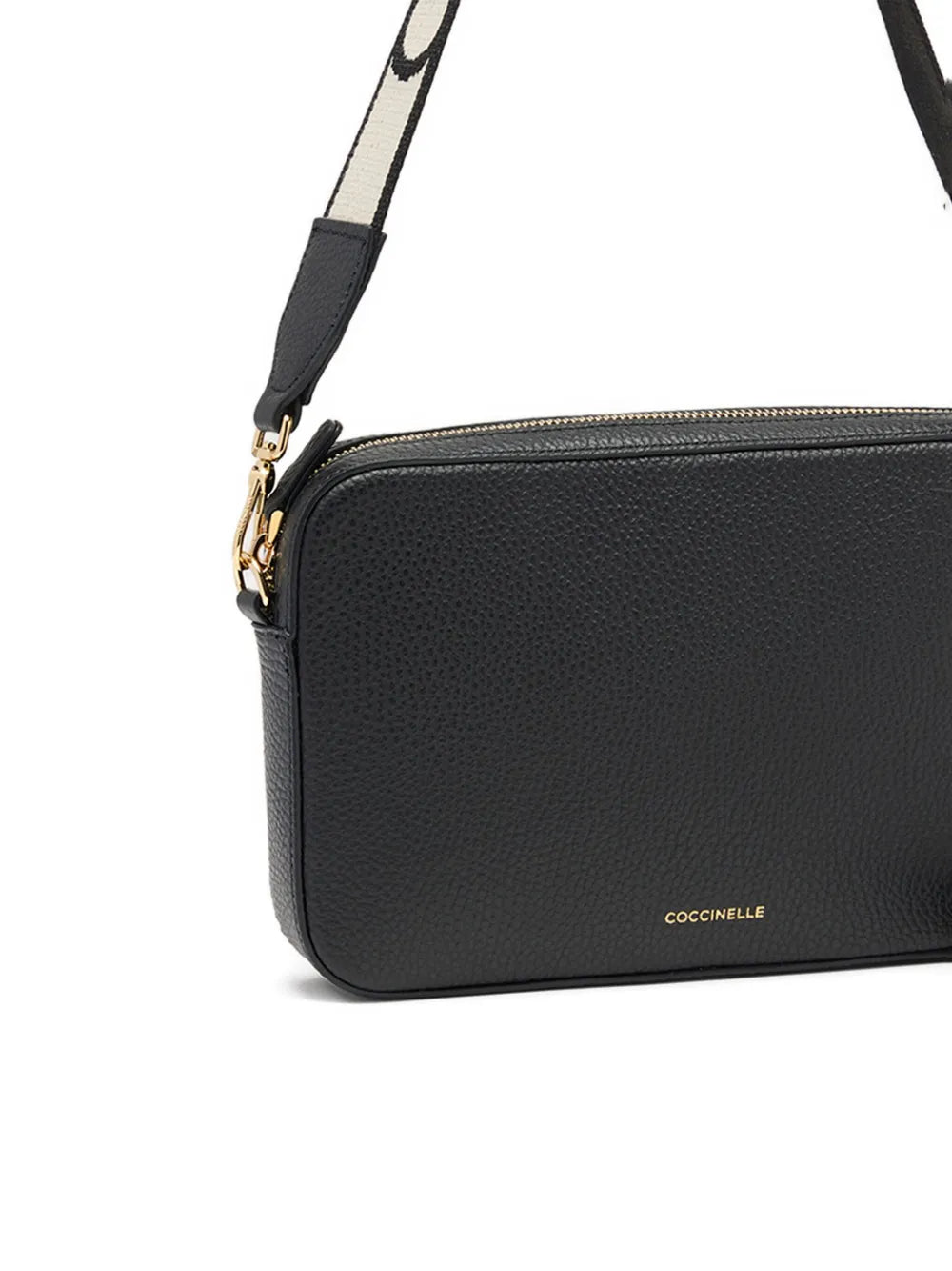 Tebe textured zip-top crossbody bag