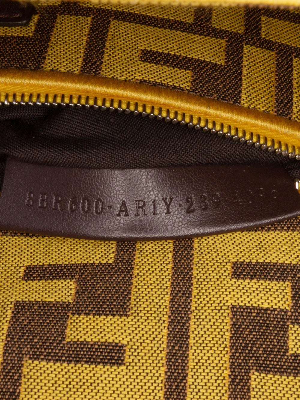 2010-2025 FRGMT x Zucca Embroidered Canvas Baguette satchel