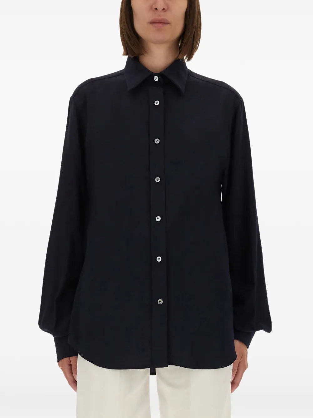 buttoned skirt