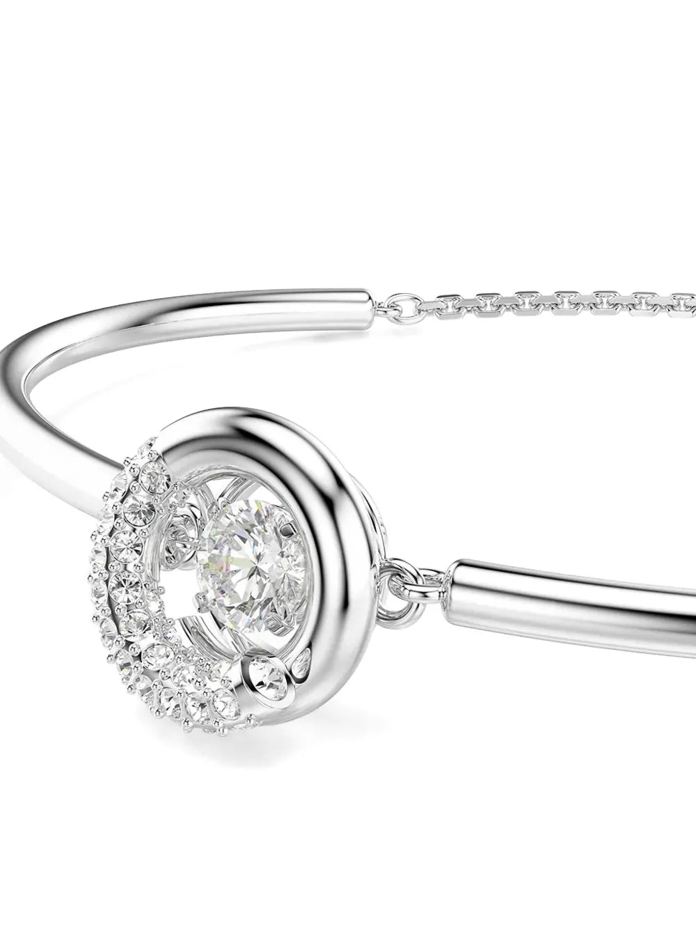 Dextera crystal-embellished bangle bracelet