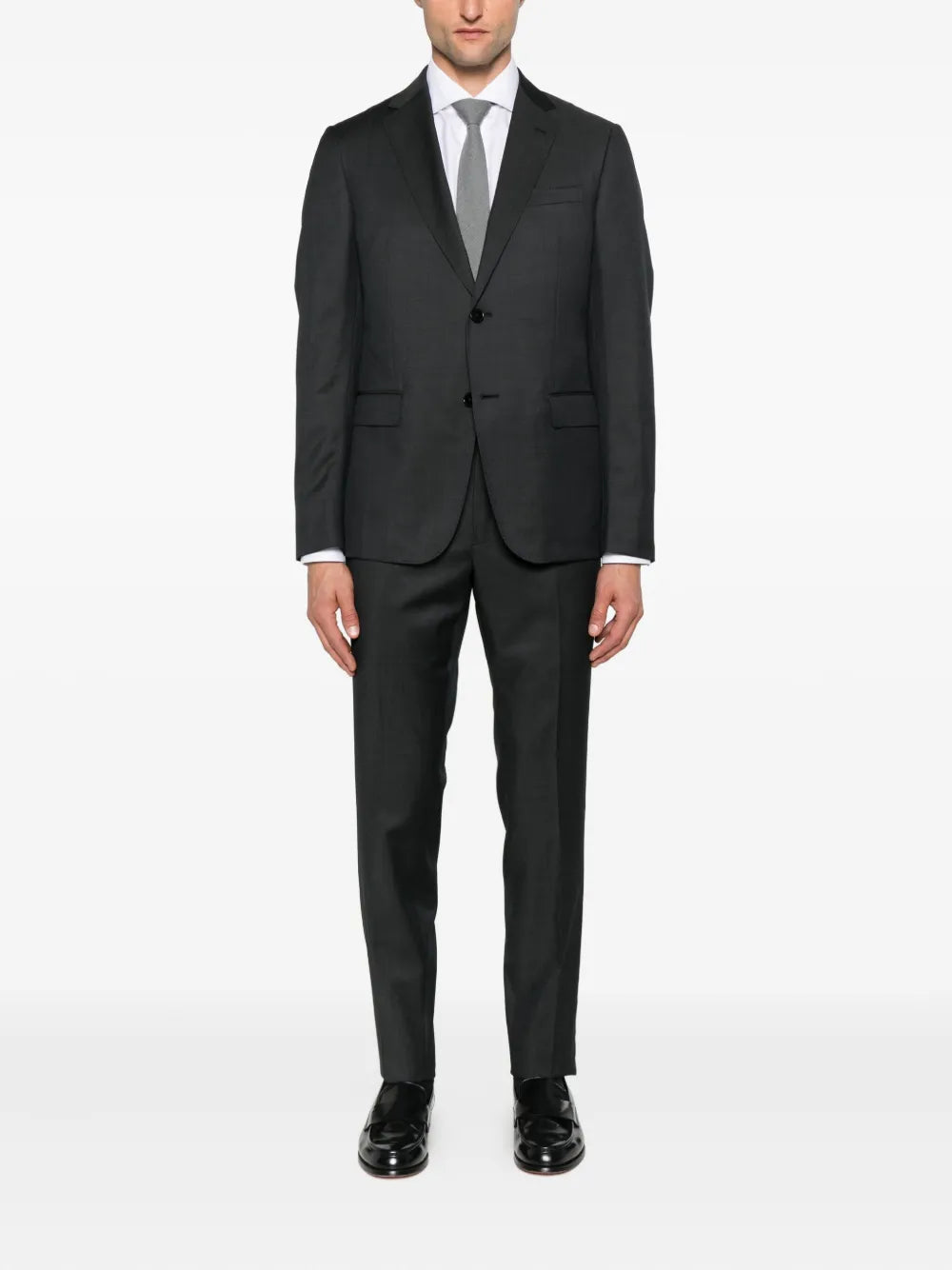 three-button suit