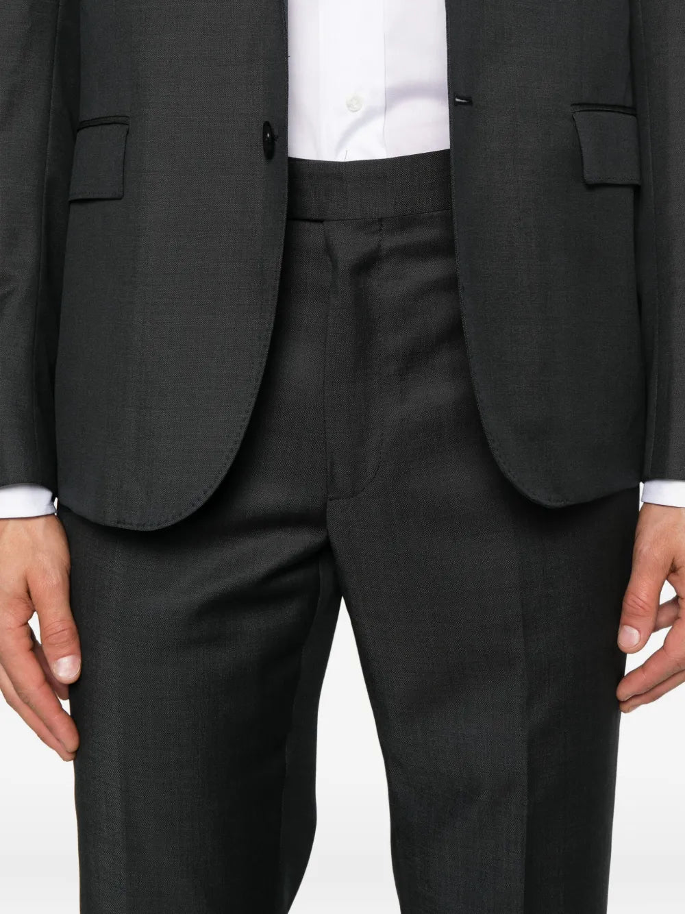 three-button suit