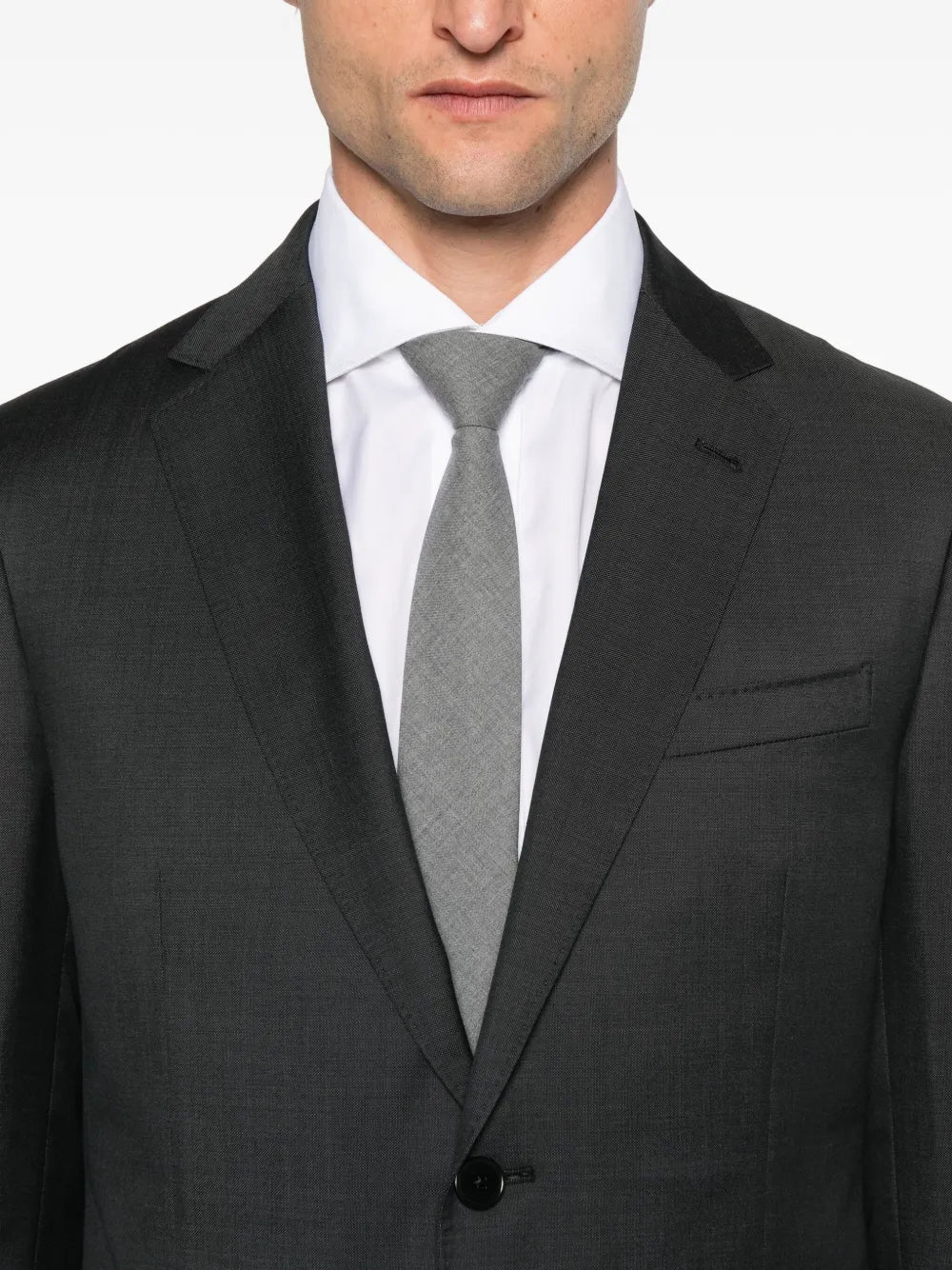 three-button suit