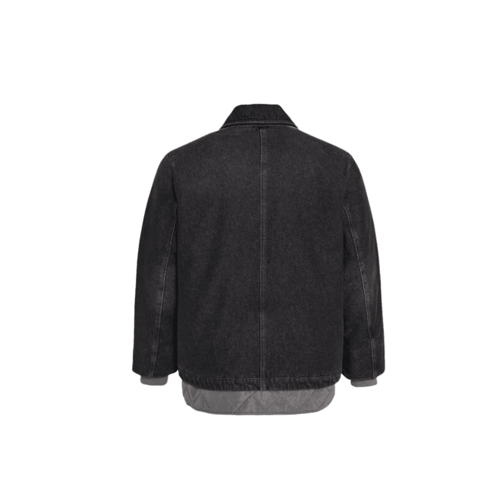 adidas CTT Oversized Chinese Track Top 3.0 Jacket Medium Black Denim