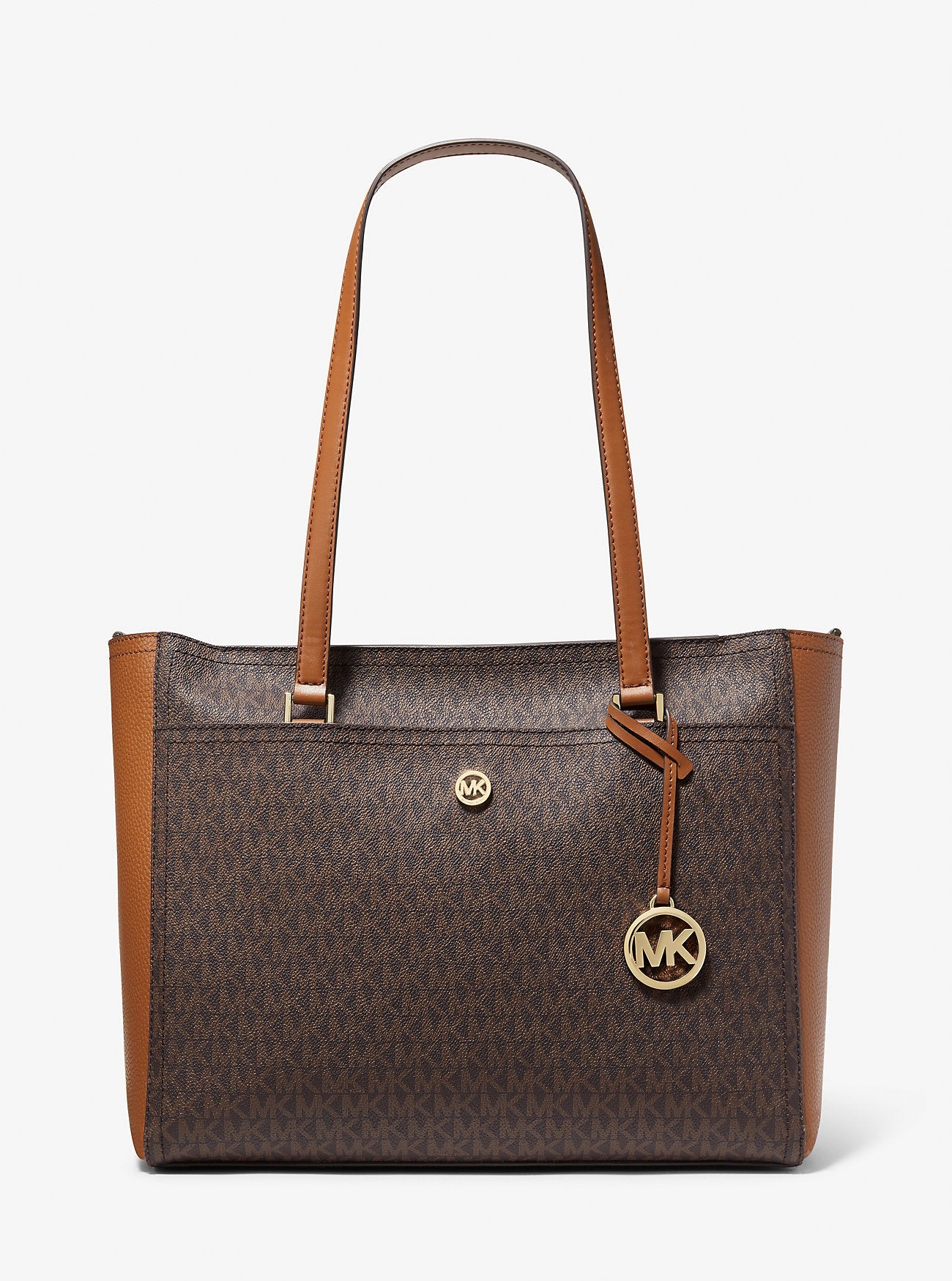 Michael Kors Maisie Large Logo 3-in-1 Tote Bag Brown