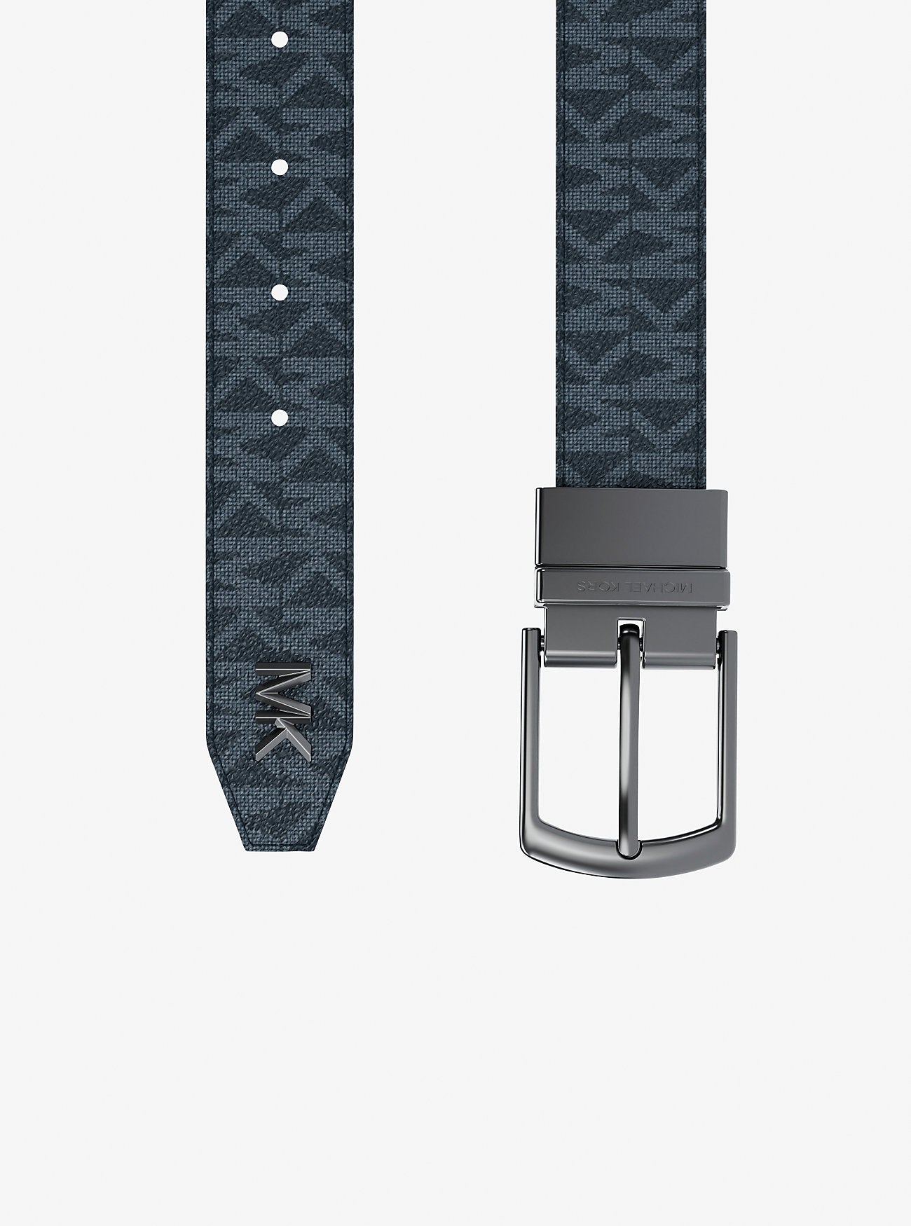 Michael Kors Reversible Belt Admrl-Plblue