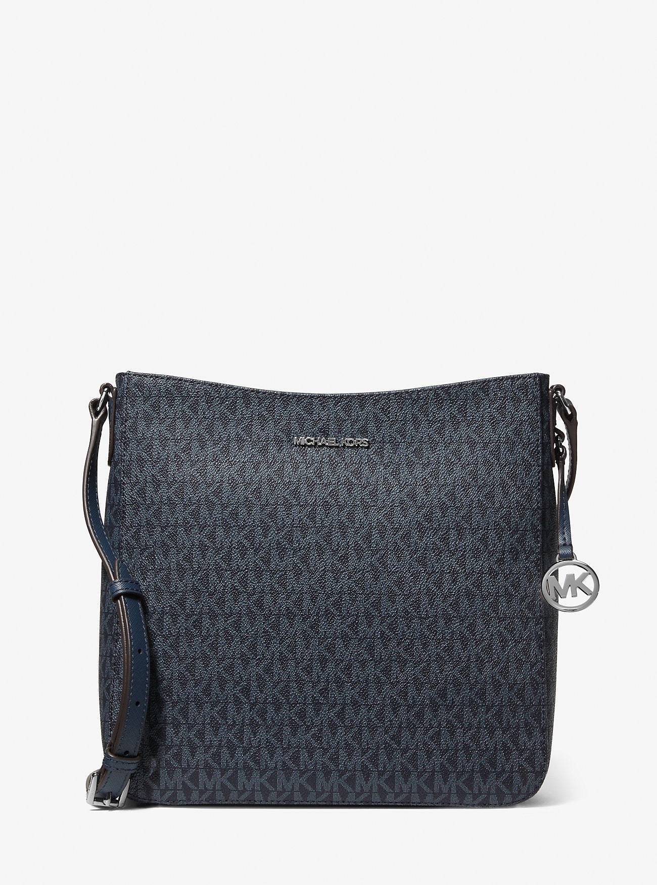 Michael Kors Jet Set Travel Large Logo Messenger Bag Admiral