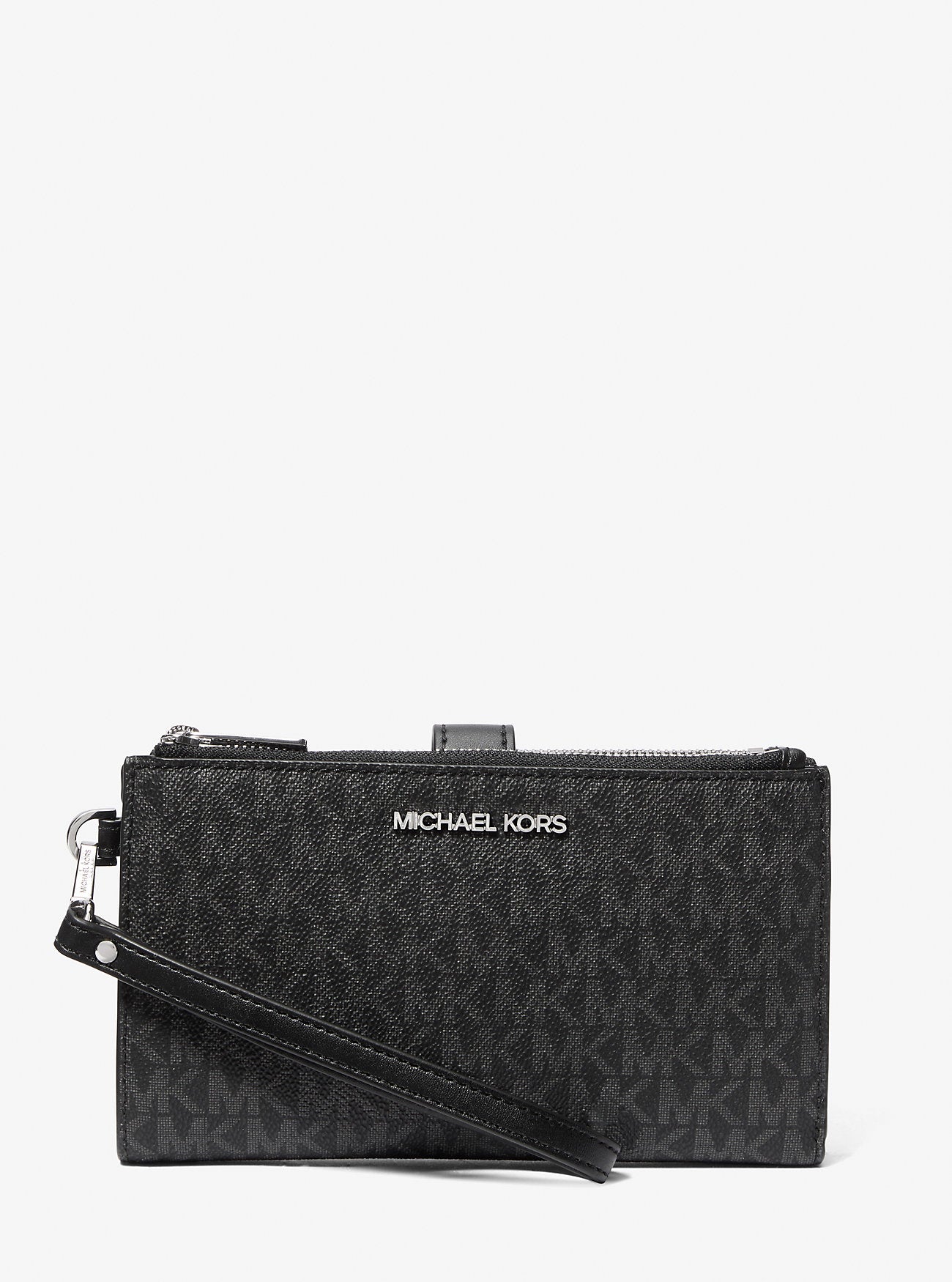 Michael Kors Jet Set Logo Smartphone Wallet Black