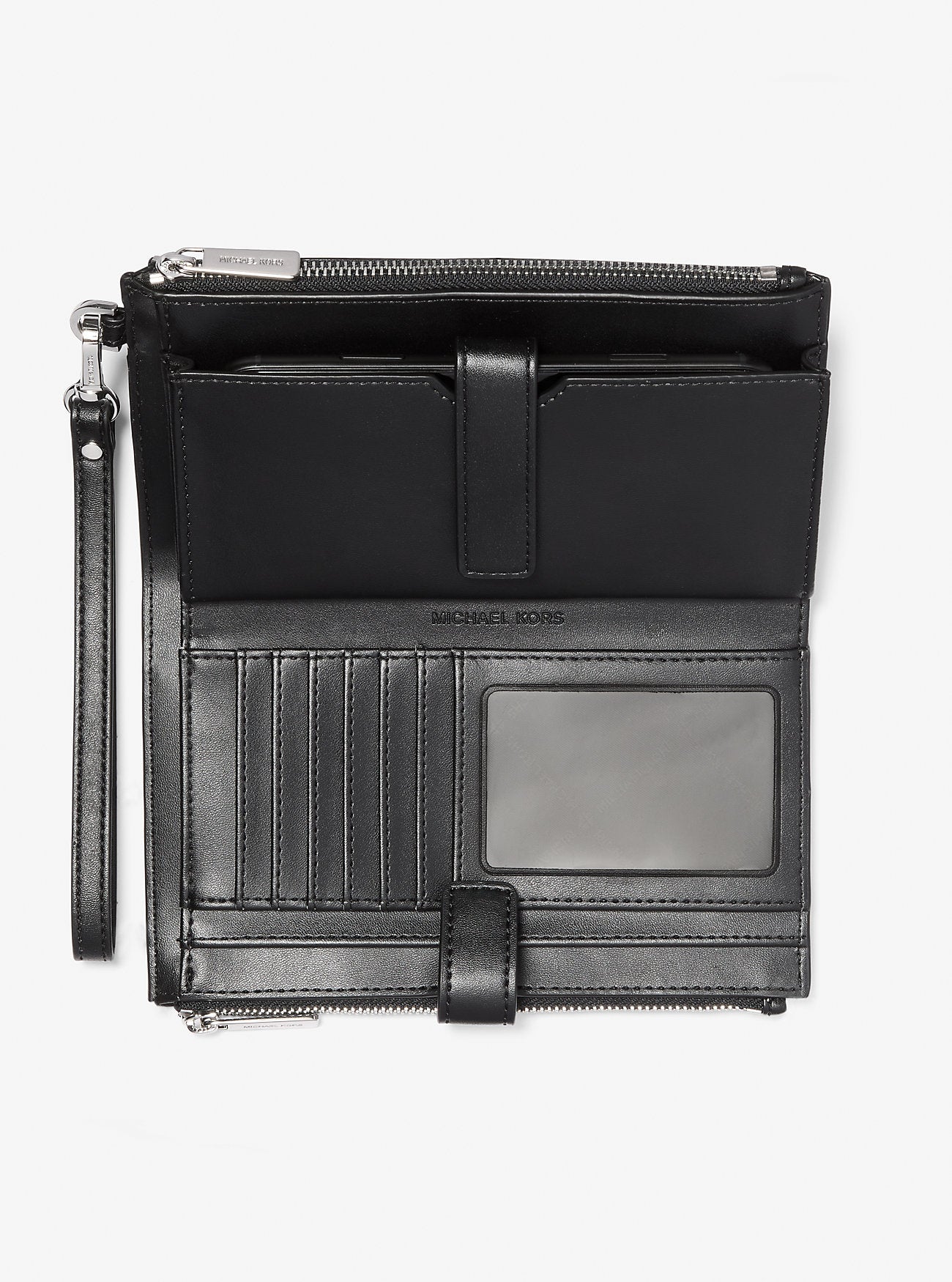 Michael Kors Jet Set Logo Smartphone Wallet Black