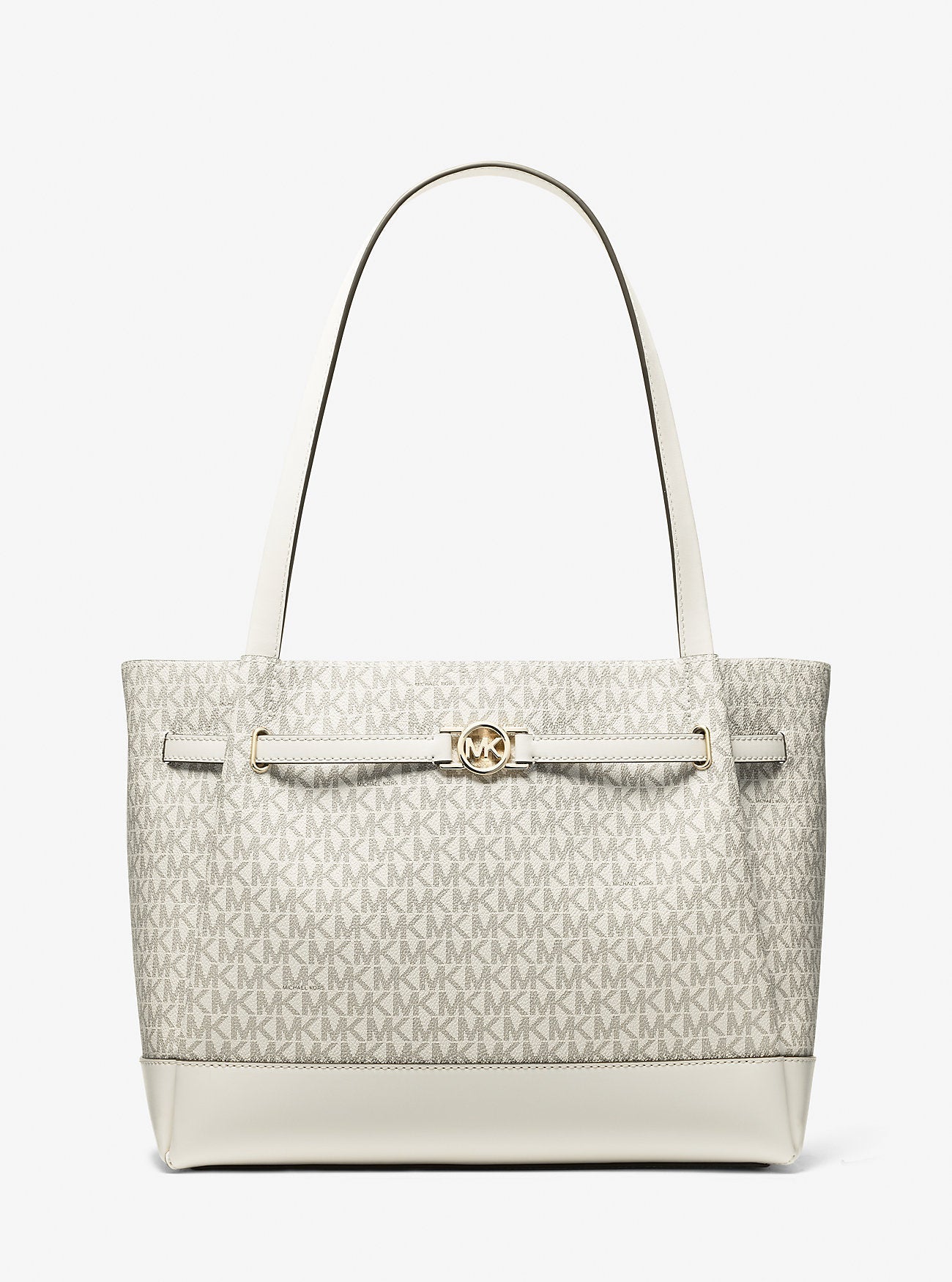 Michael Kors Reed Large Signature Logo Tote Bag Lt Crm Multi