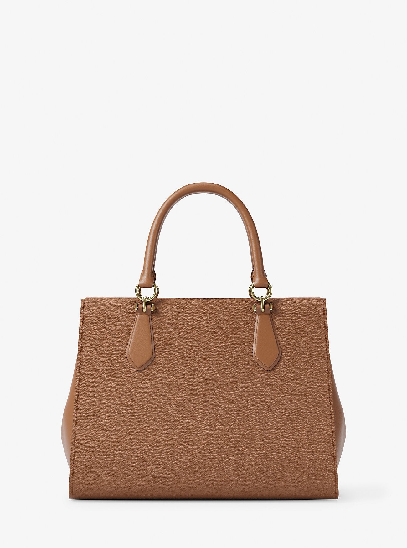 Michael Kors Marilyn Medium Saffiano Leather Satchel Luggage