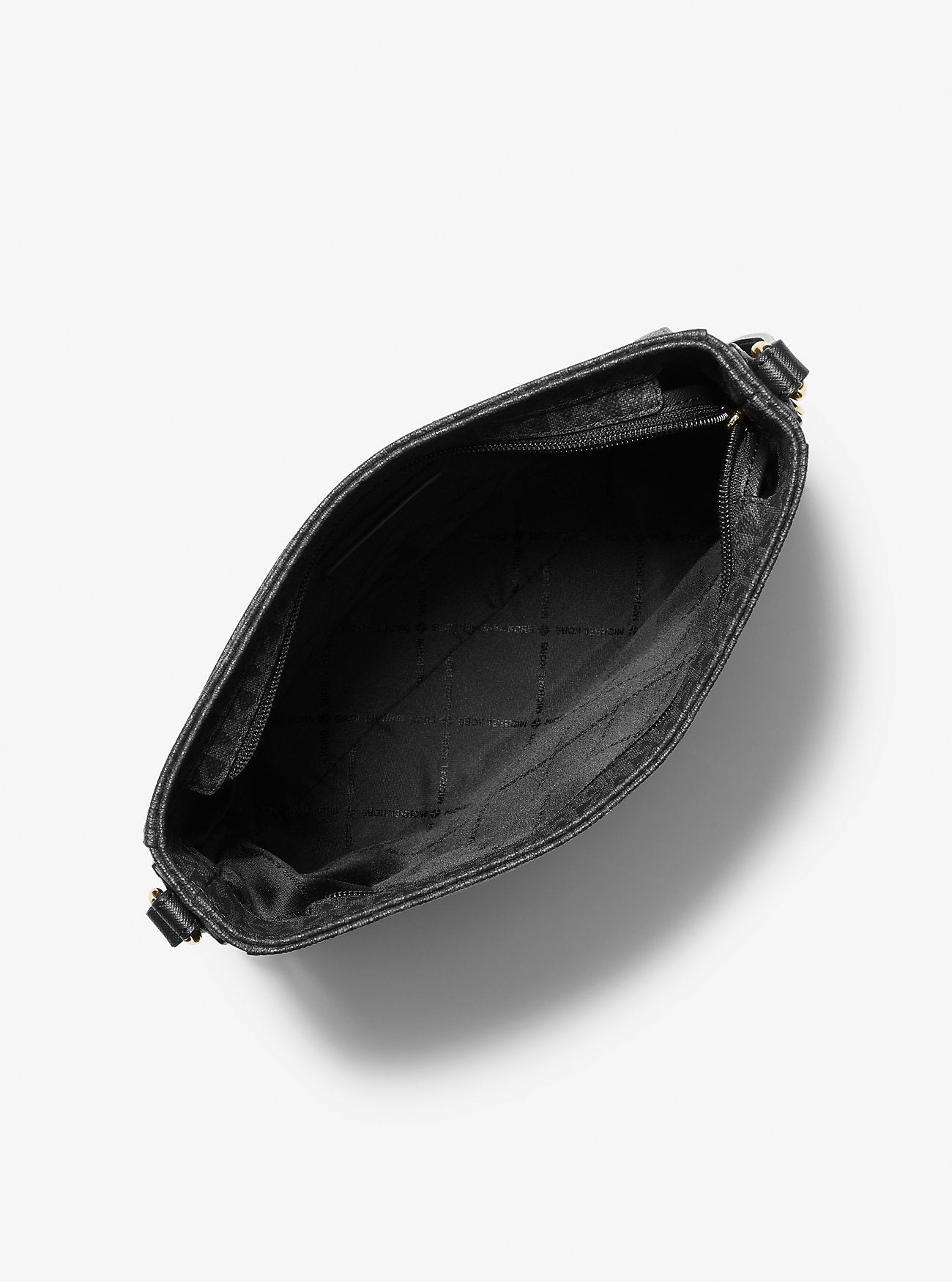 Michael Kors Jet Set Travel Large Logo Messenger Bag Black