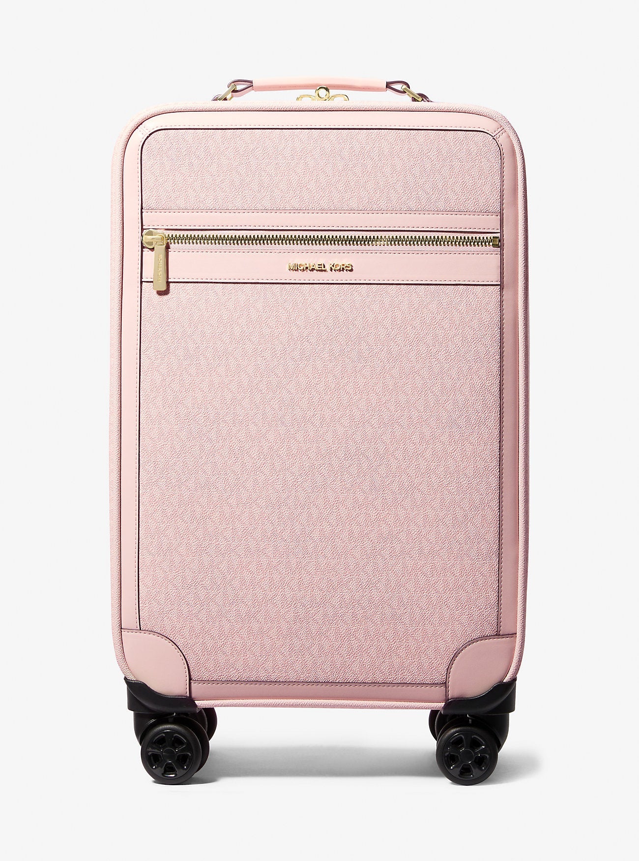 Michael Kors Jet Set Travel Small Signature Logo Suitcase Powder Blush