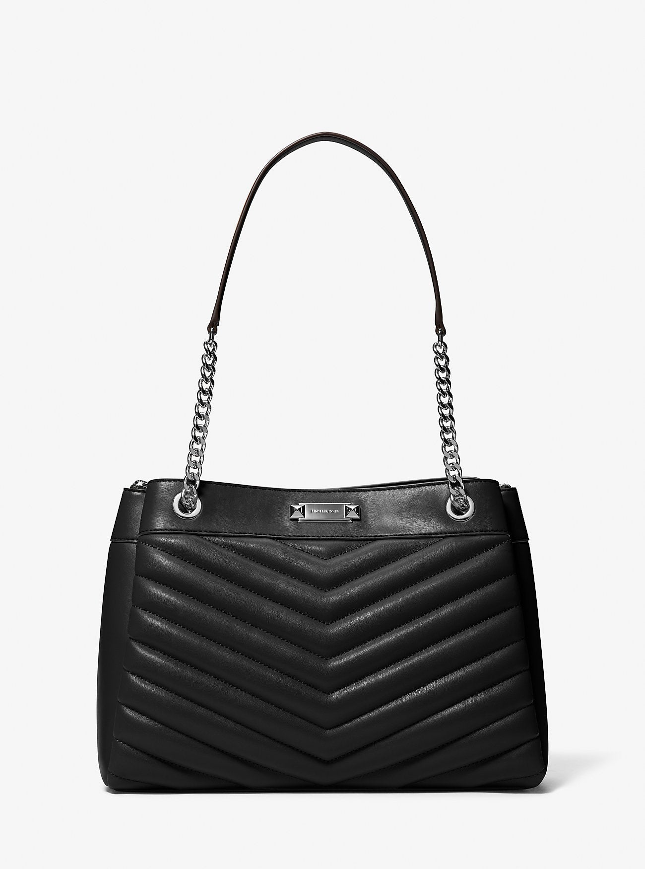Michael Kors Whitney Medium Quilted Tote Bag Black