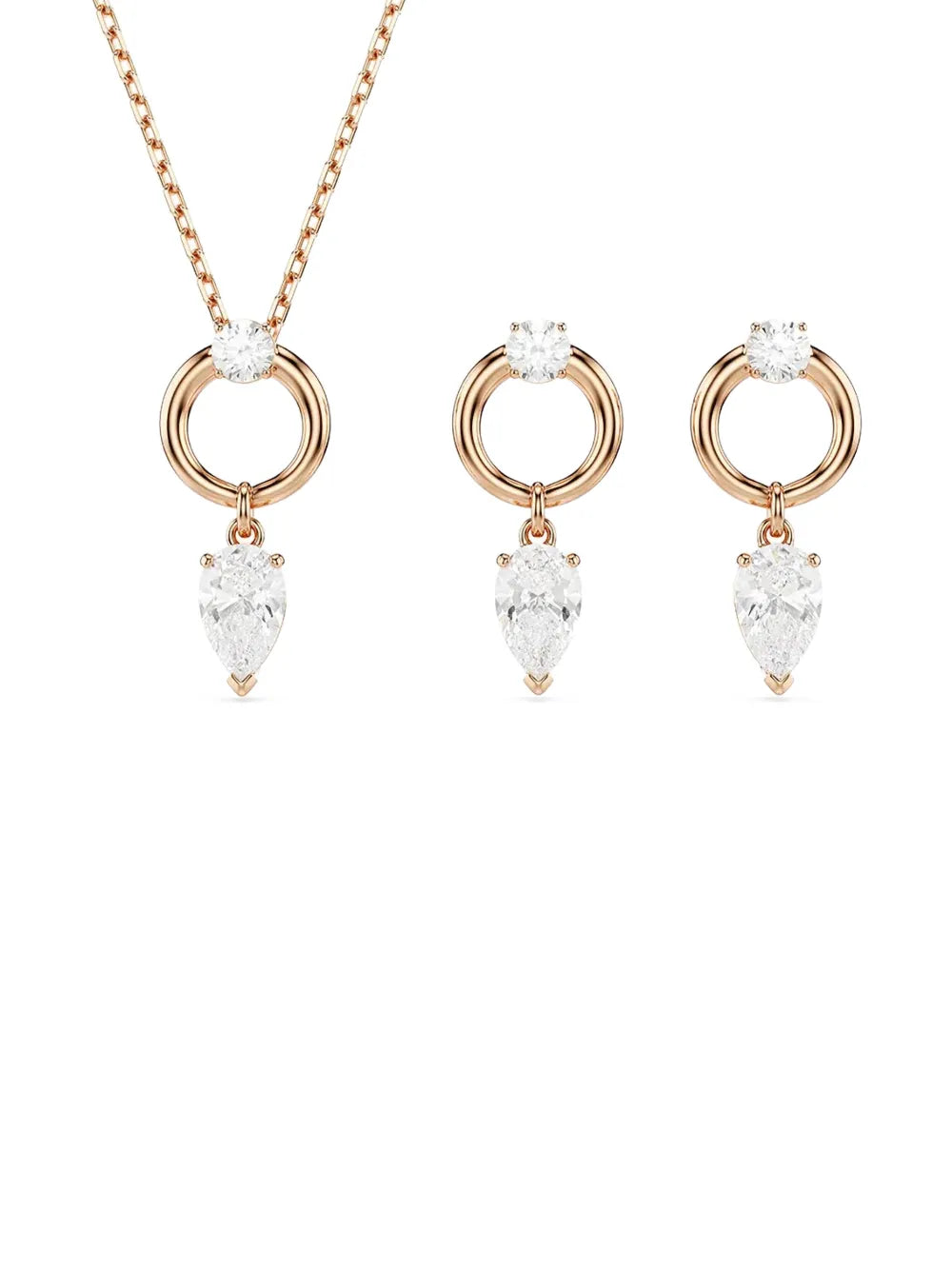 Mesmera teardrop pendant necklace 3 set