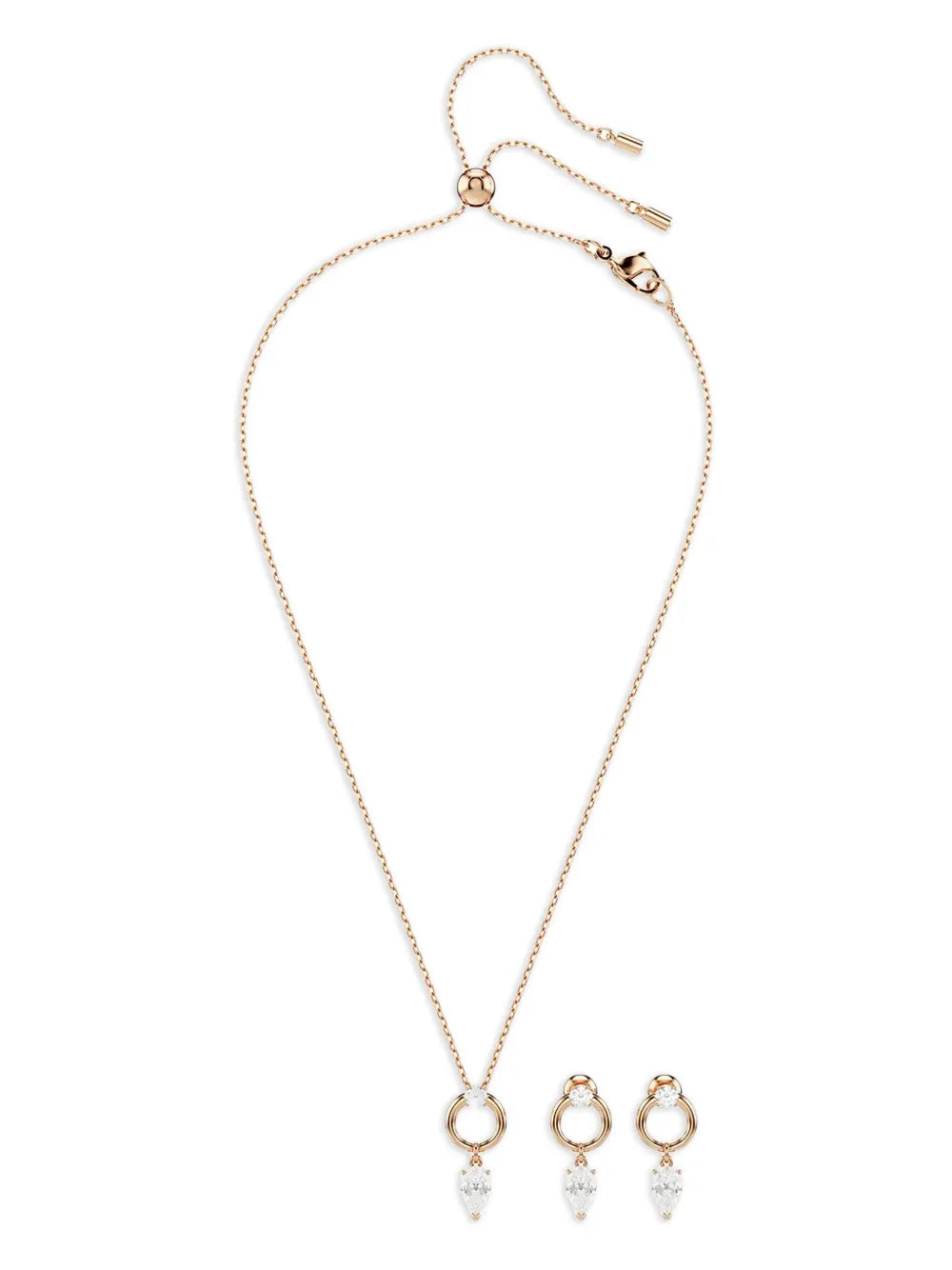 Mesmera teardrop pendant necklace 3 set