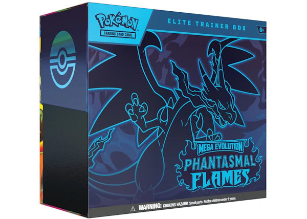 2025 Pokémon Mega Evolution Phantasmal Flames Elite Trainer Box