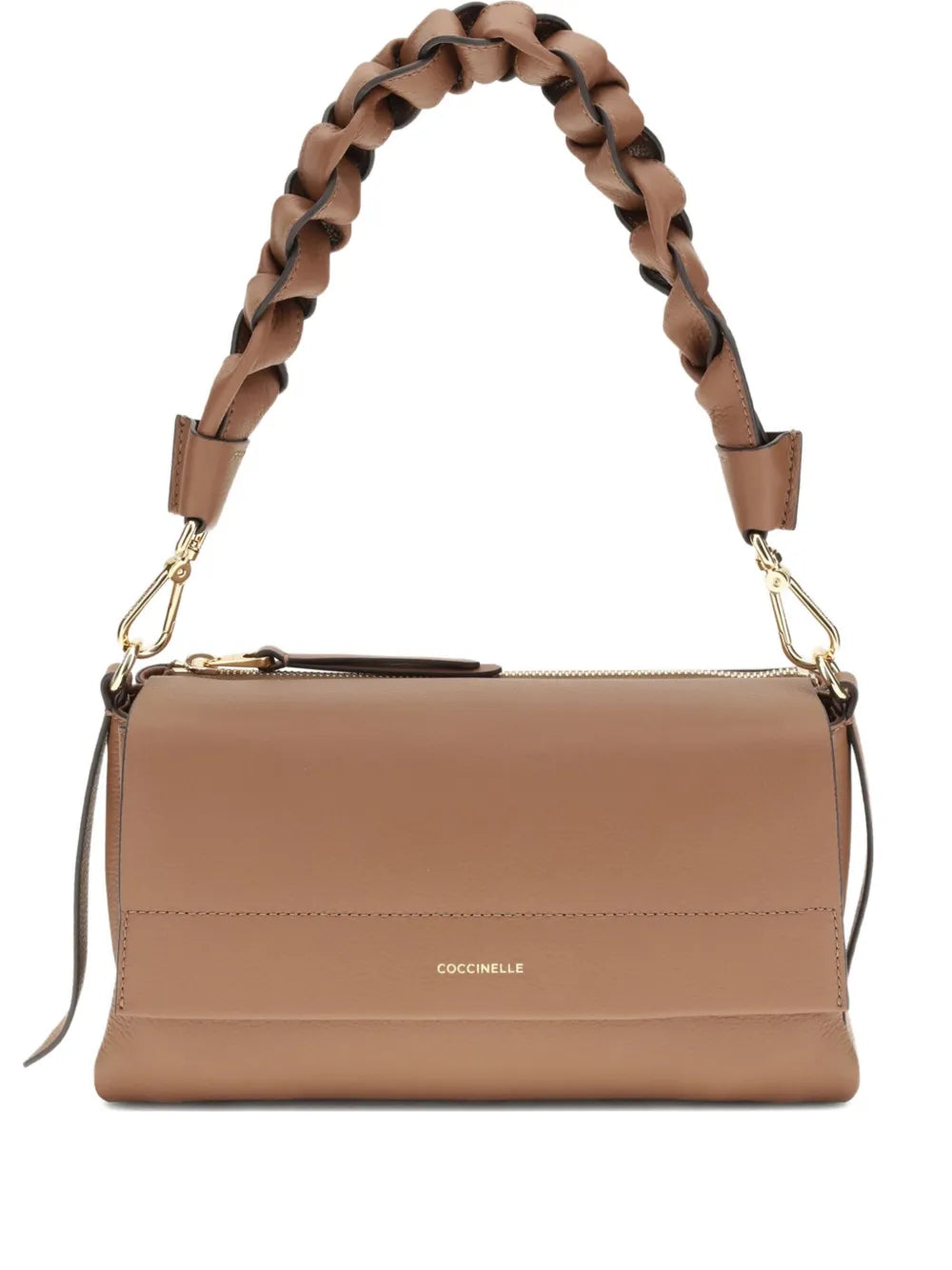 Boheme braided-handle calf-leather shoulder bag
