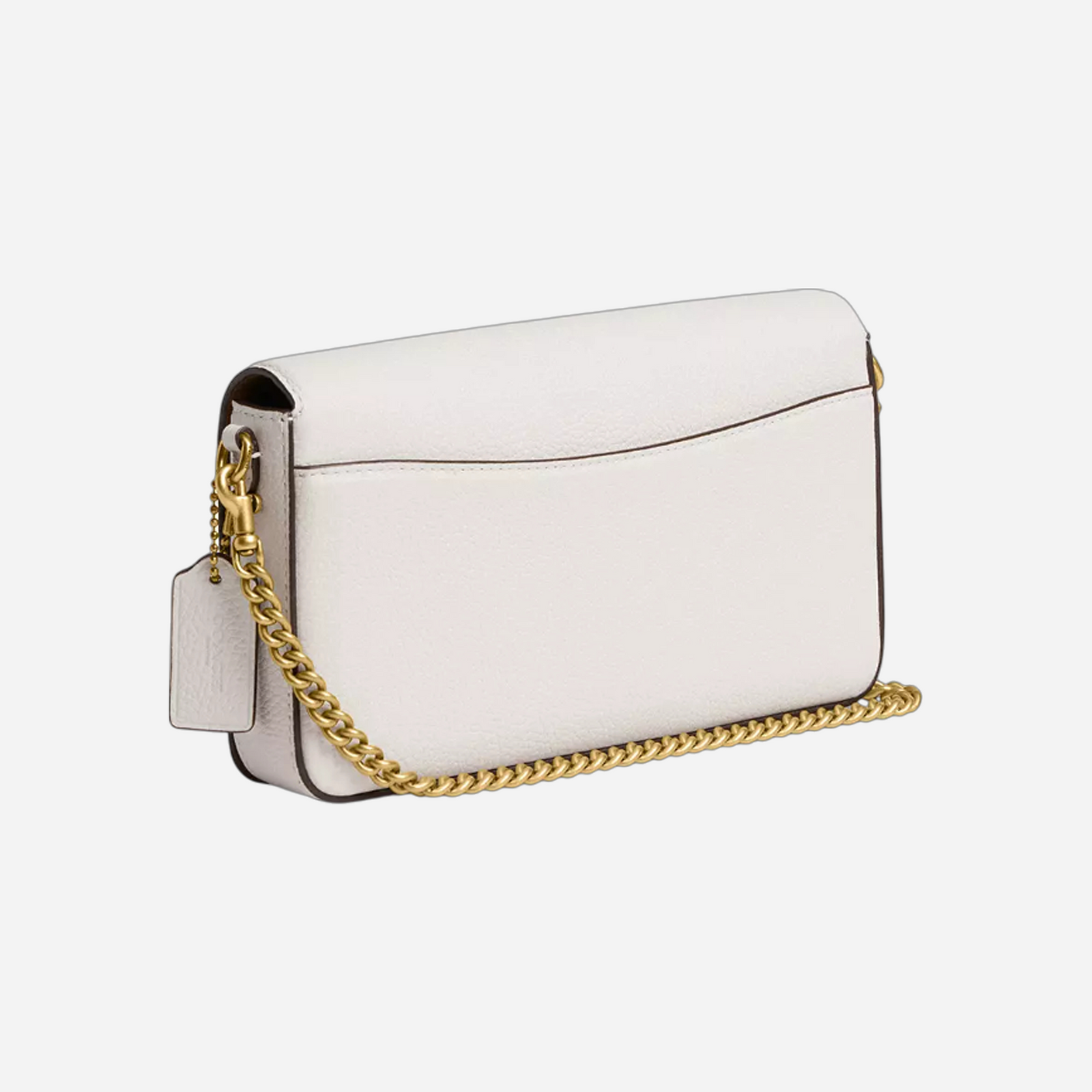 Coach Mila Crossbody Bag In Signature Canvas Brass Chalk