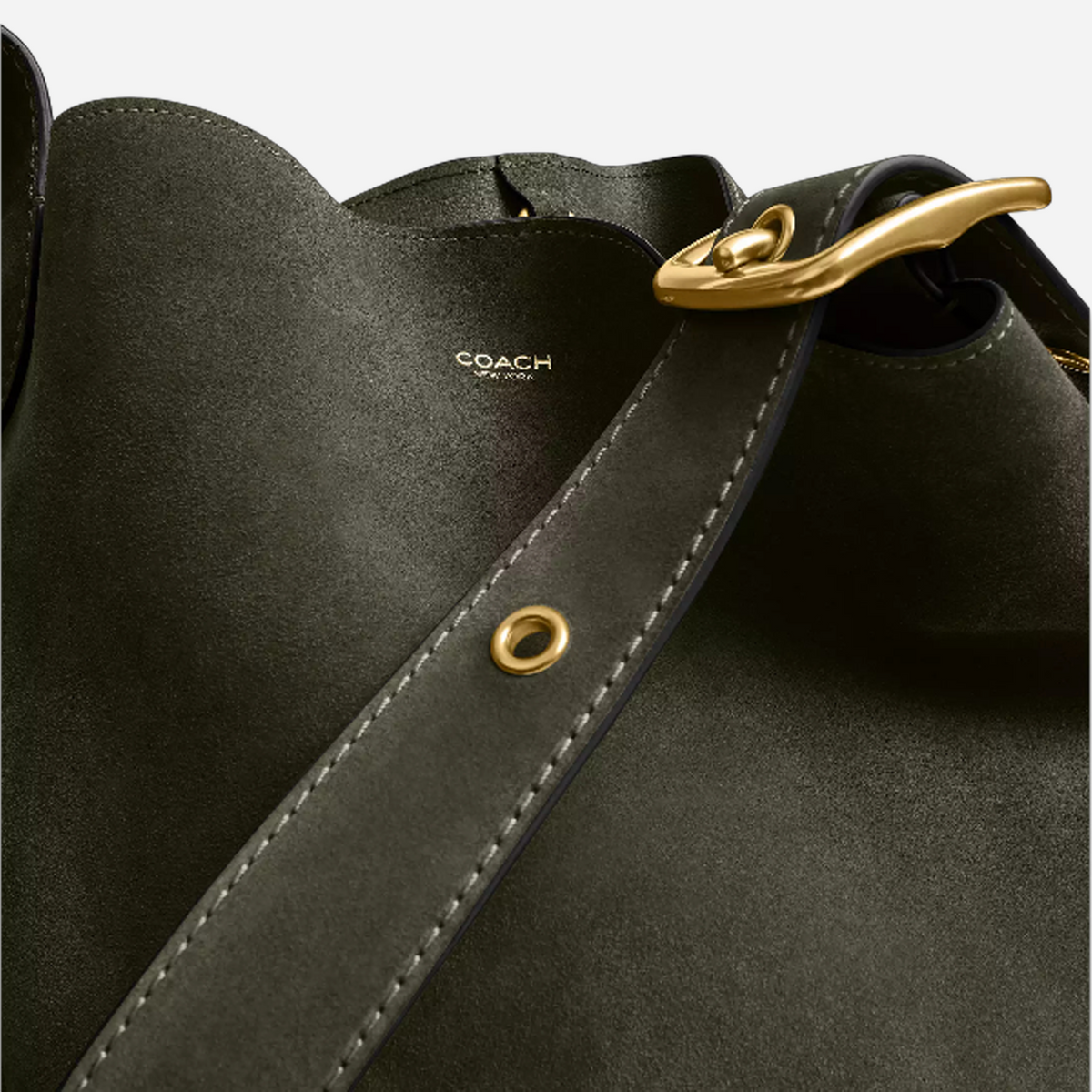 Coach Bleecker Bucket Bag Olive