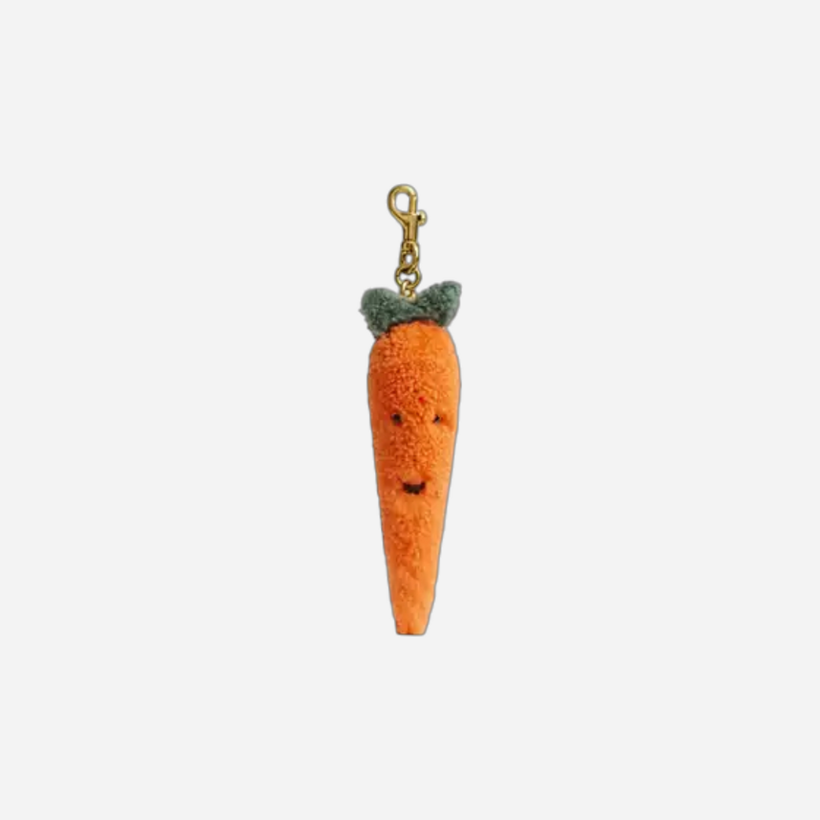 Coach Carroty Bag Charm In Shearling