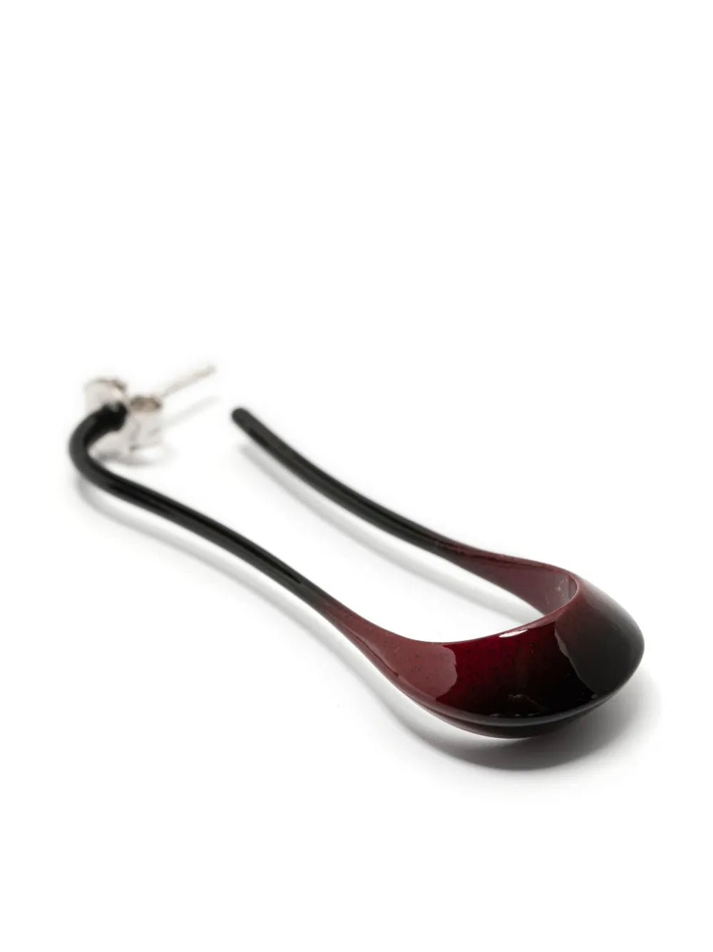 curved-end earrings