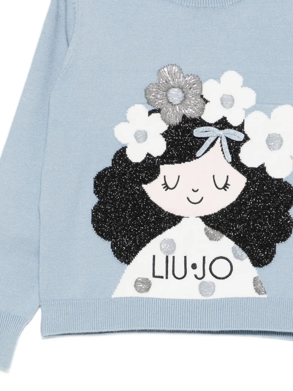 girl-print sweatshirt