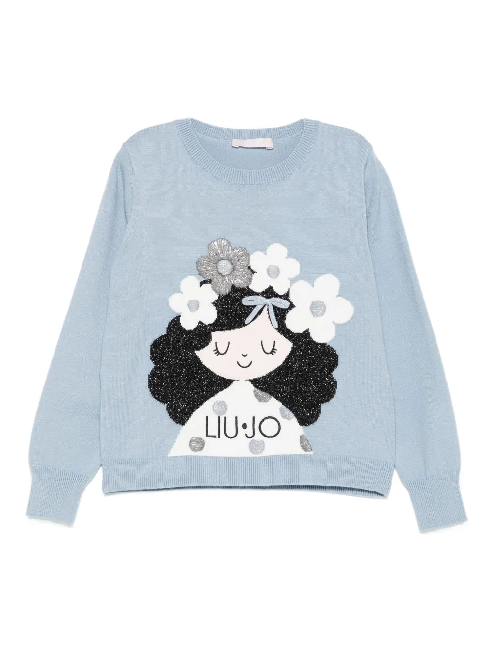 girl-print sweatshirt