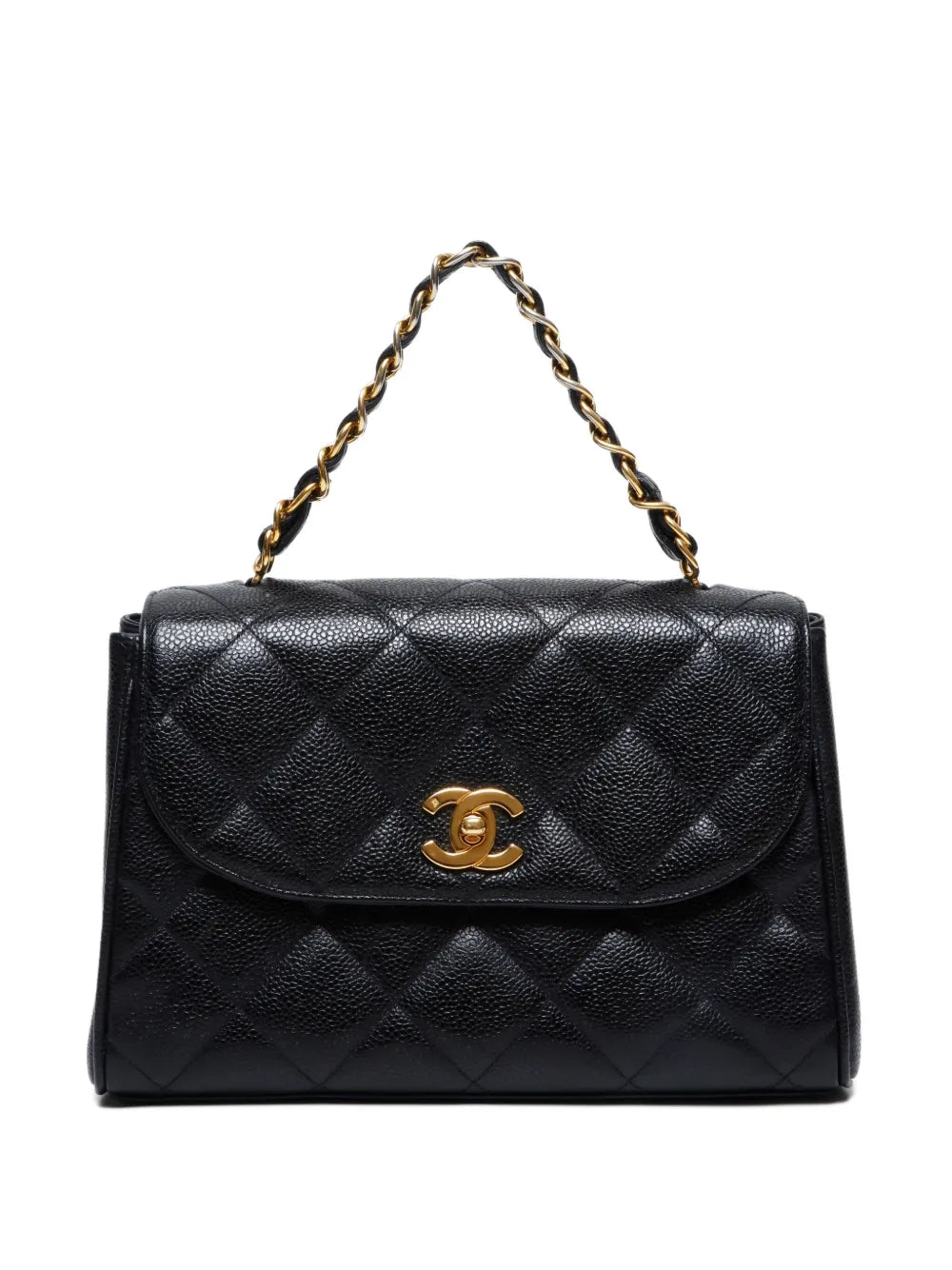  1994-1996 quilted top-handle handbag