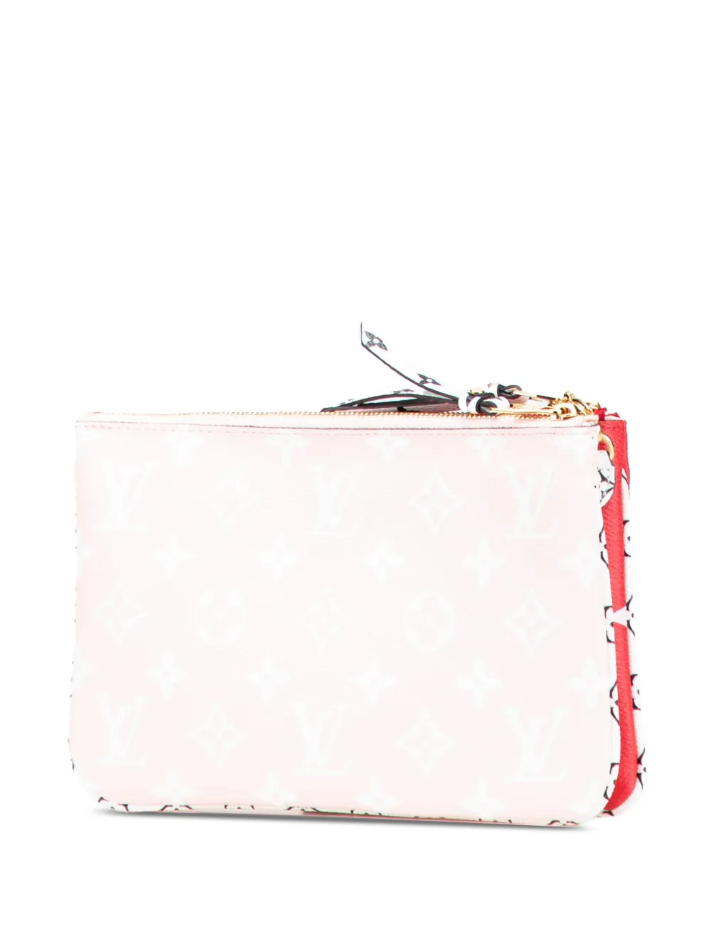 2019 Limited Edition Monogram Giant Double Zip Pochette crossbody bag