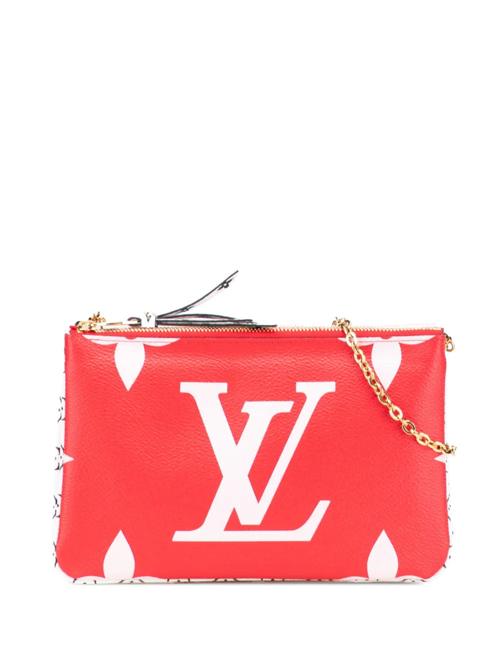 2019 Limited Edition Monogram Giant Double Zip Pochette crossbody bag