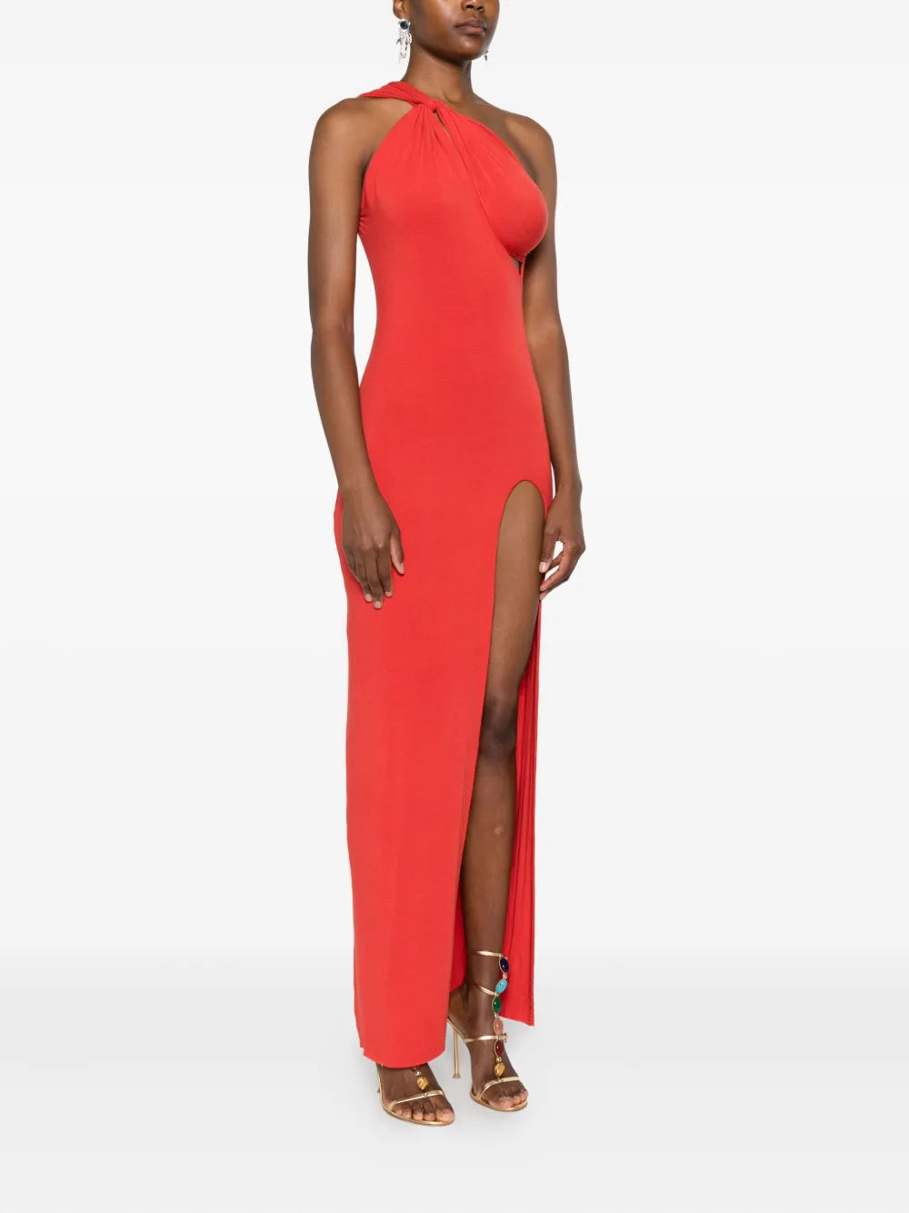 Iman cut-out detail maxi dress