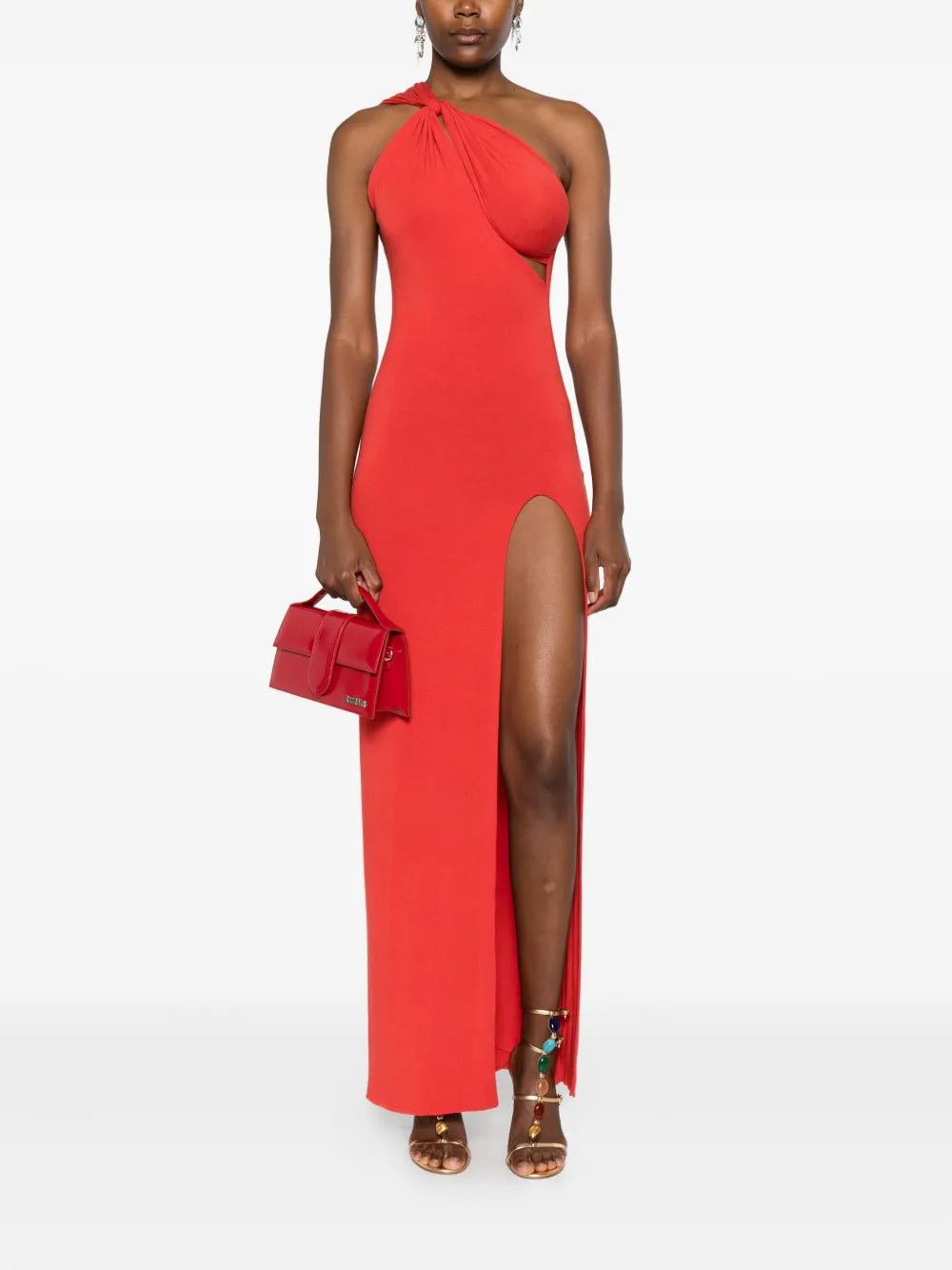 Iman cut-out detail maxi dress