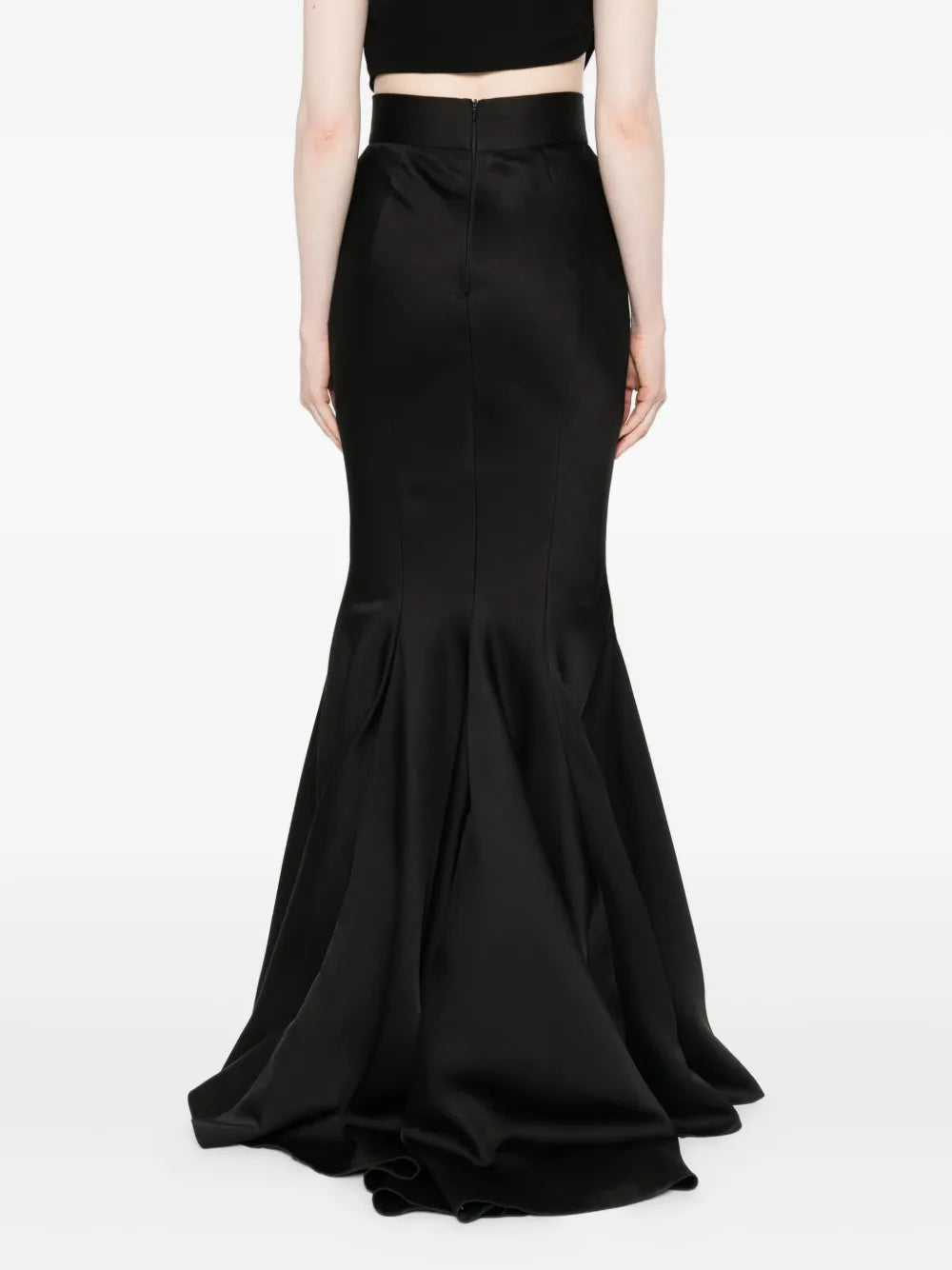 high-waisted mermaid skirt