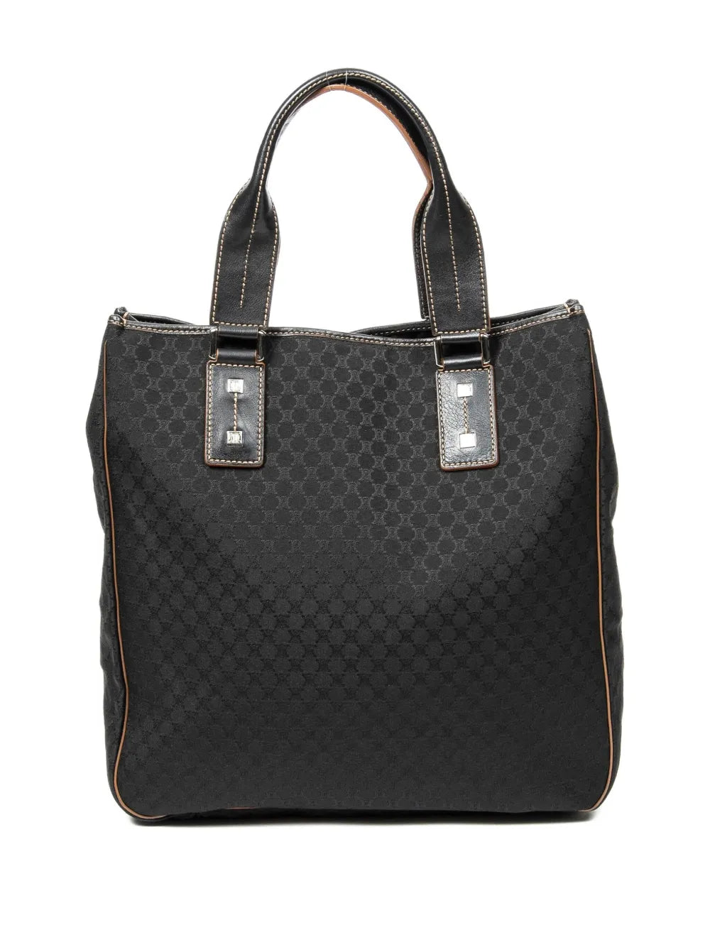 macadam-print tote bag